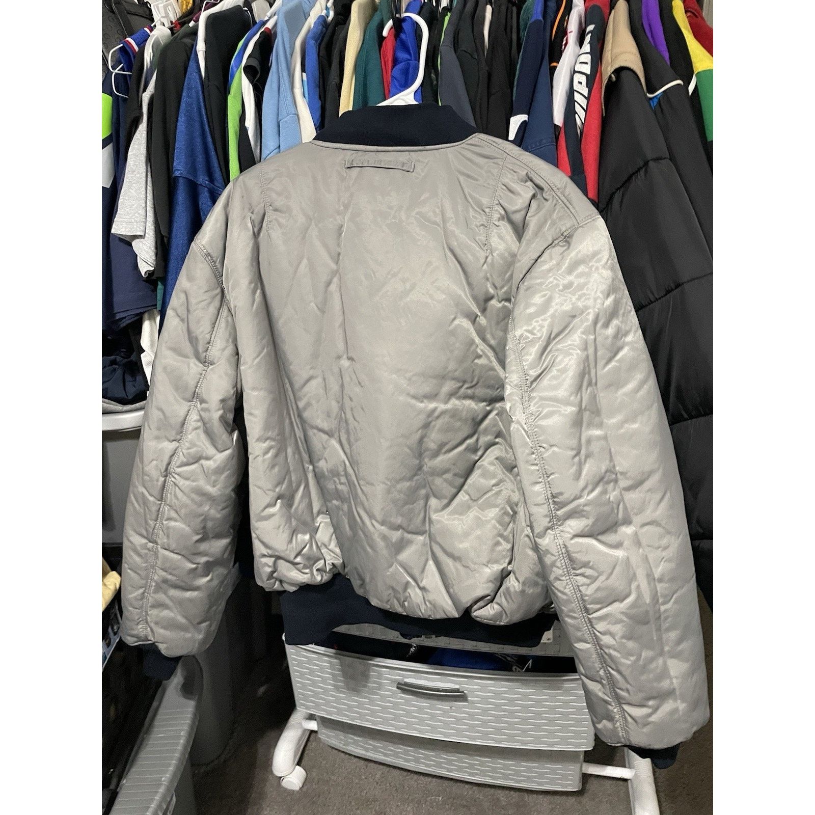 Chase Authentics SIZE L-VTG JEFF GORDON Reversible NASCAR Racing Puff Jacket Size US L / EU 52-54 / 3 - 4 Thumbnail