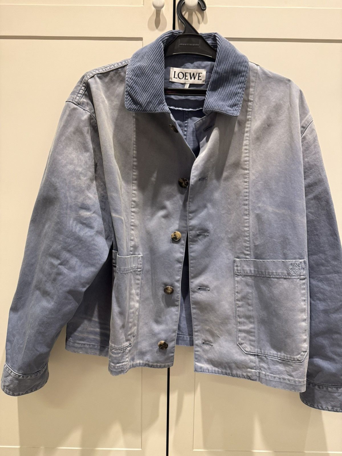 Loewe Loewe Cotton Jacket with Corduroy collar Size US M / EU 48-50 / 2 - 1 Thumbnail