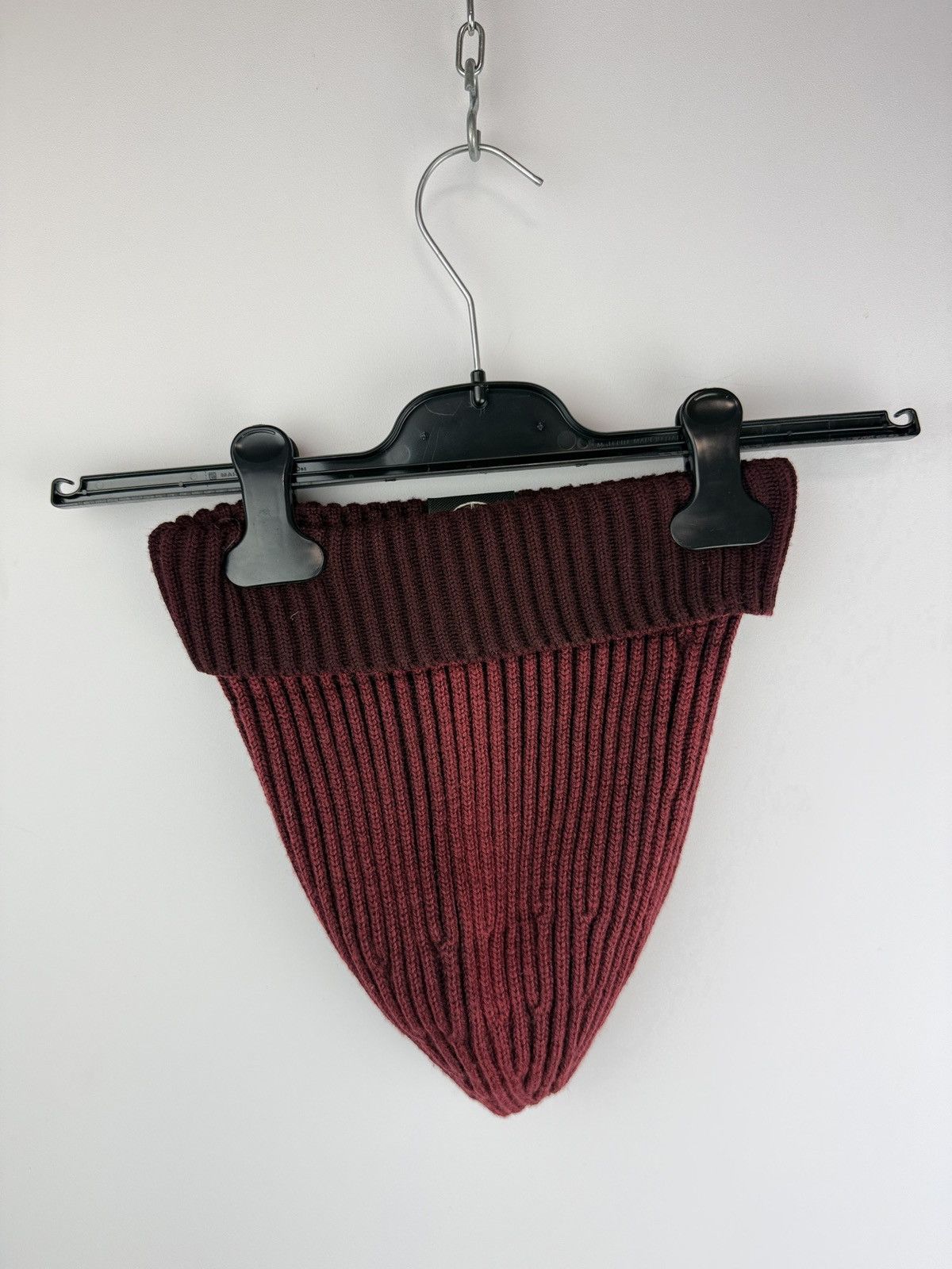 Stone Island Red & bordeaux Stone Island Two Tone Prototype beanie Size ONE SIZE - 4 Thumbnail