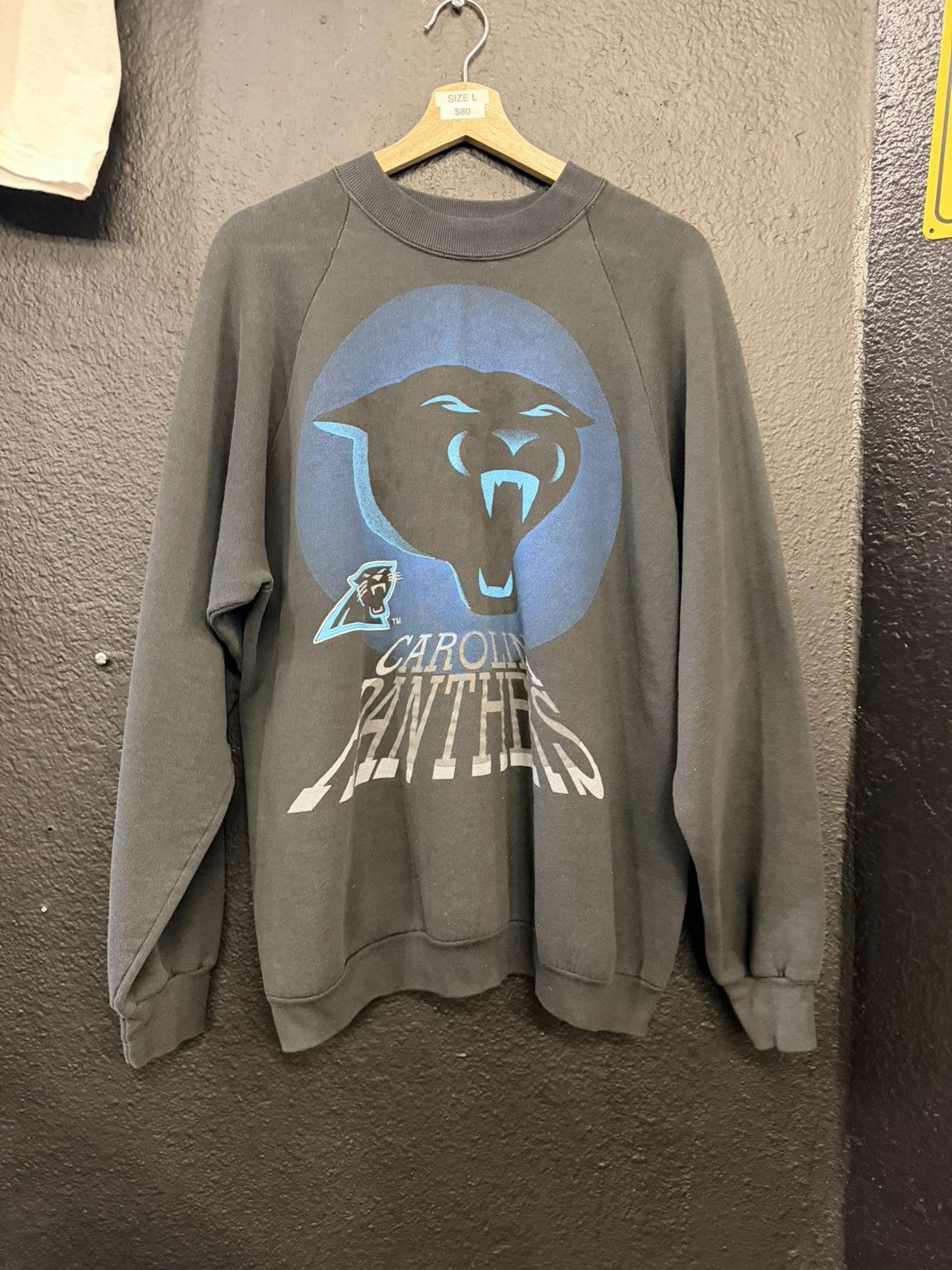 Vintage Vintage NFL Panthers Crewneck Size US L / EU 52-54 / 3 - 1 Thumbnail