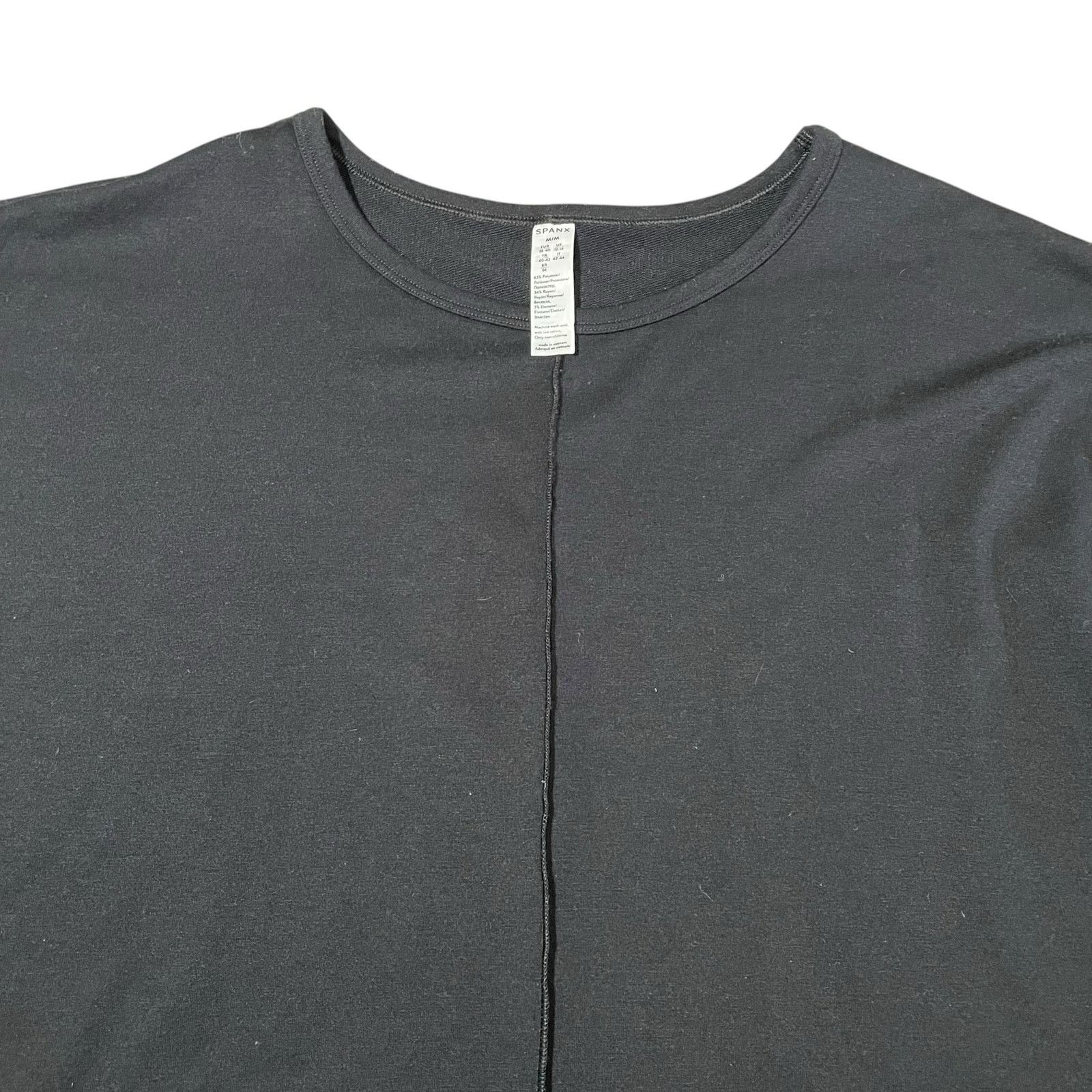 Spanx Spanx PLT Dolman Sleeve Sweatshirt 50171R Black Size Medium Size M / US 6-8 / IT 42-44 - 2 Thumbnail