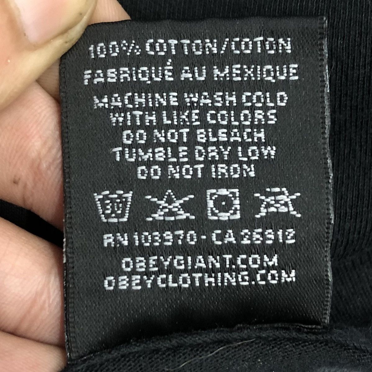 Obey Vintage Obey Made In Mexico T-Shirt Size US M / EU 48-50 / 2 - 8 Thumbnail