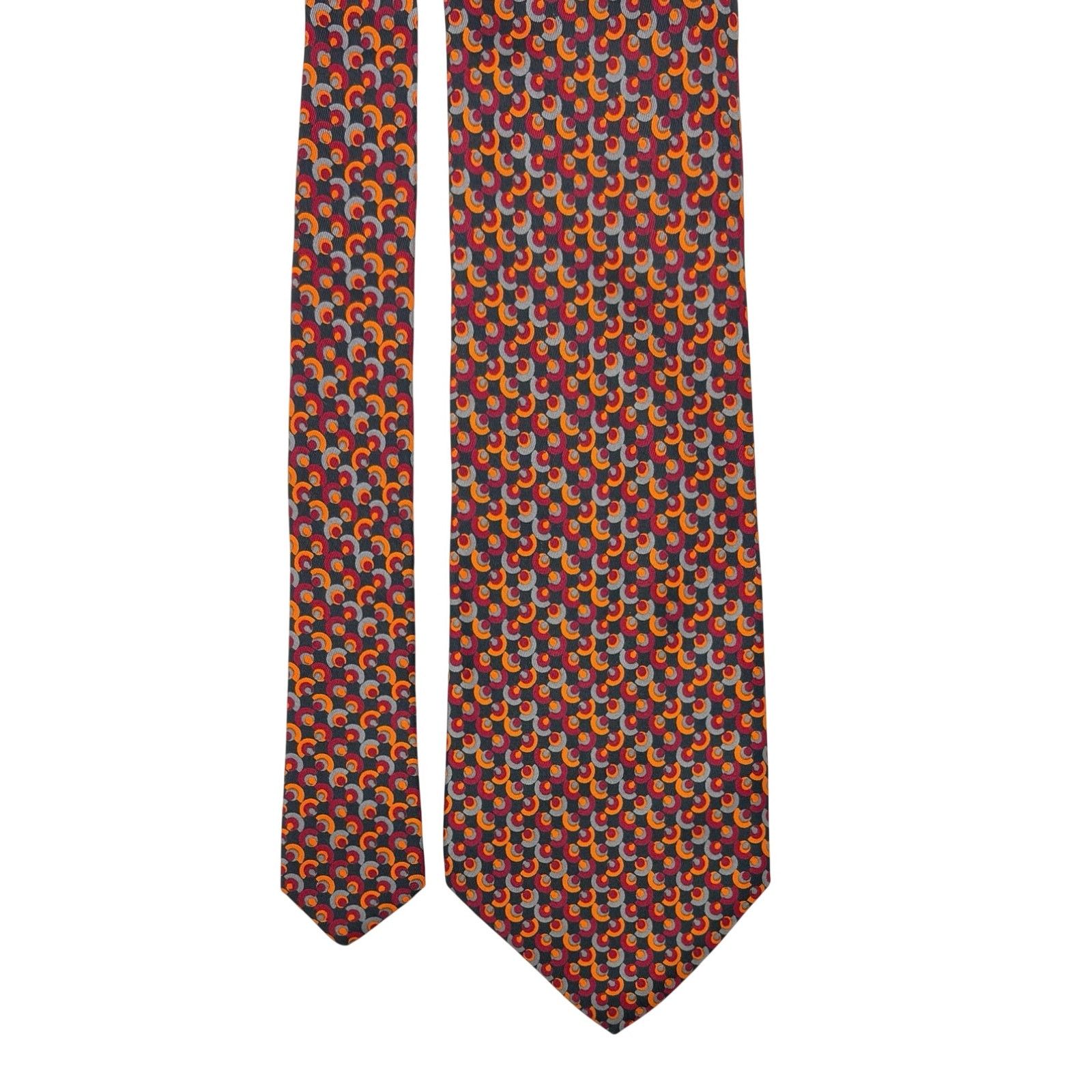 Christian Dior Monsieur Christian Dior Abstract Pattern Tie Size ONE SIZE - 1 Thumbnail