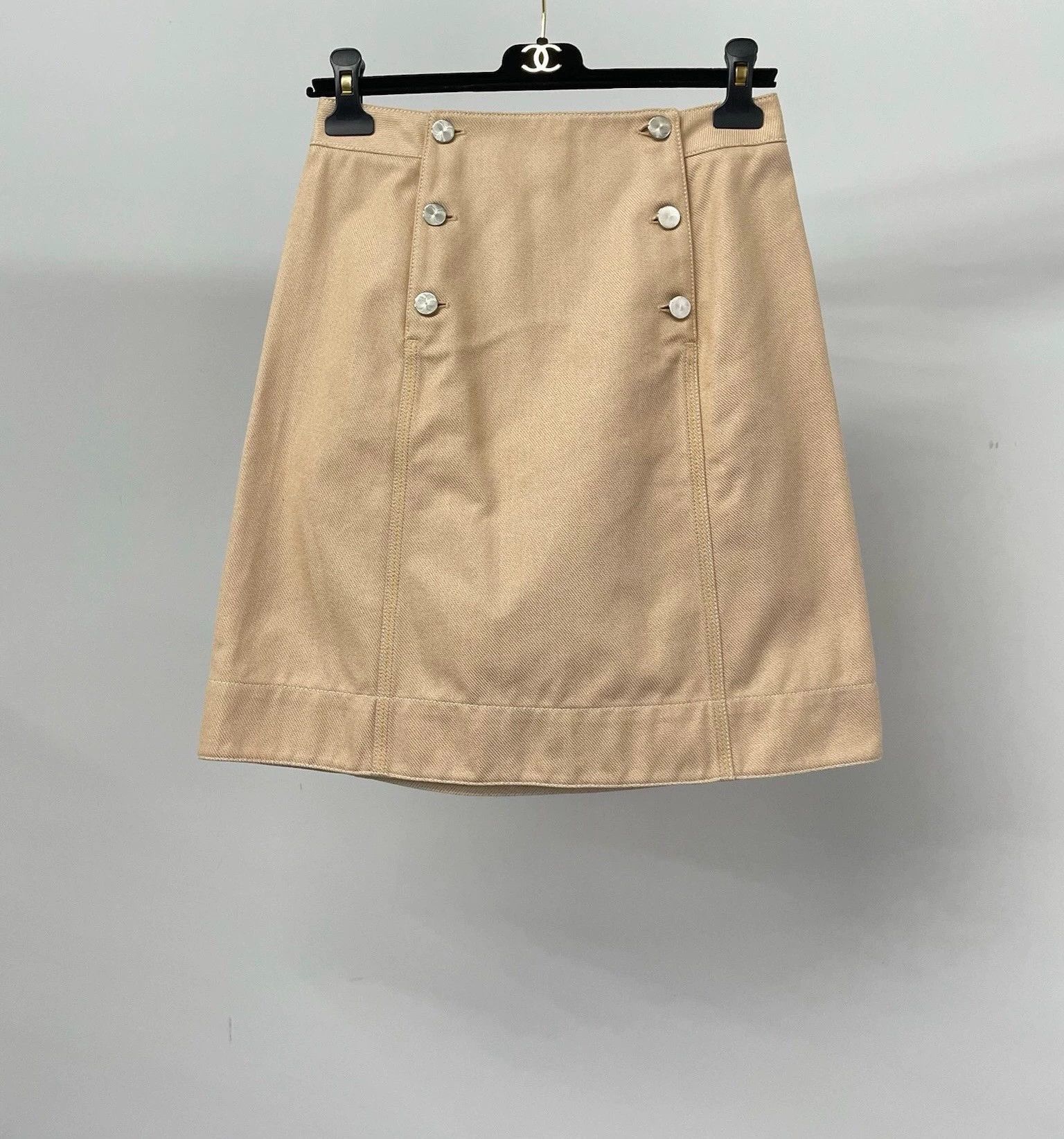 Hermes Hermes Pink Double-Breasted Skirt - dmc Size US 36 / EU 52 - 1 Thumbnail