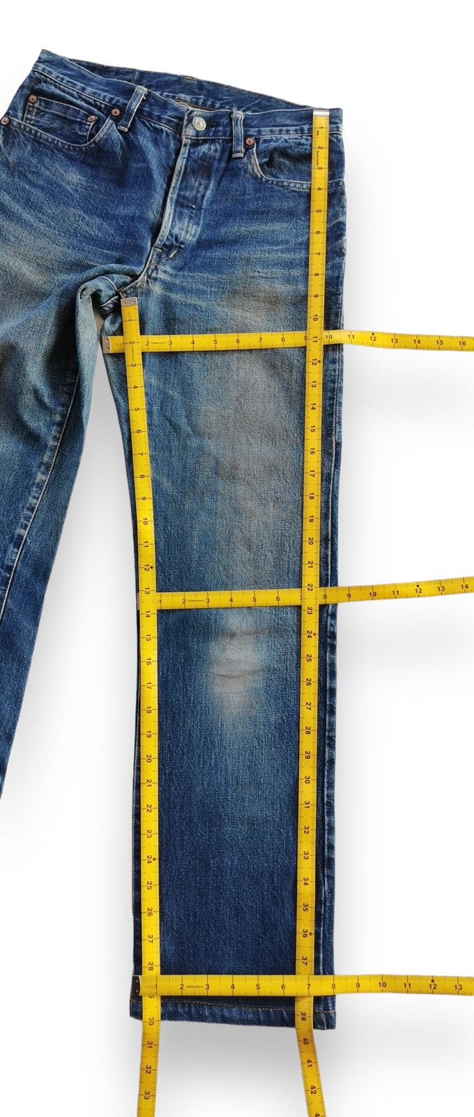 Japanese Brand Okura Red Selvedge Denim Jeans Size US 28 / EU 44 - 11 Thumbnail