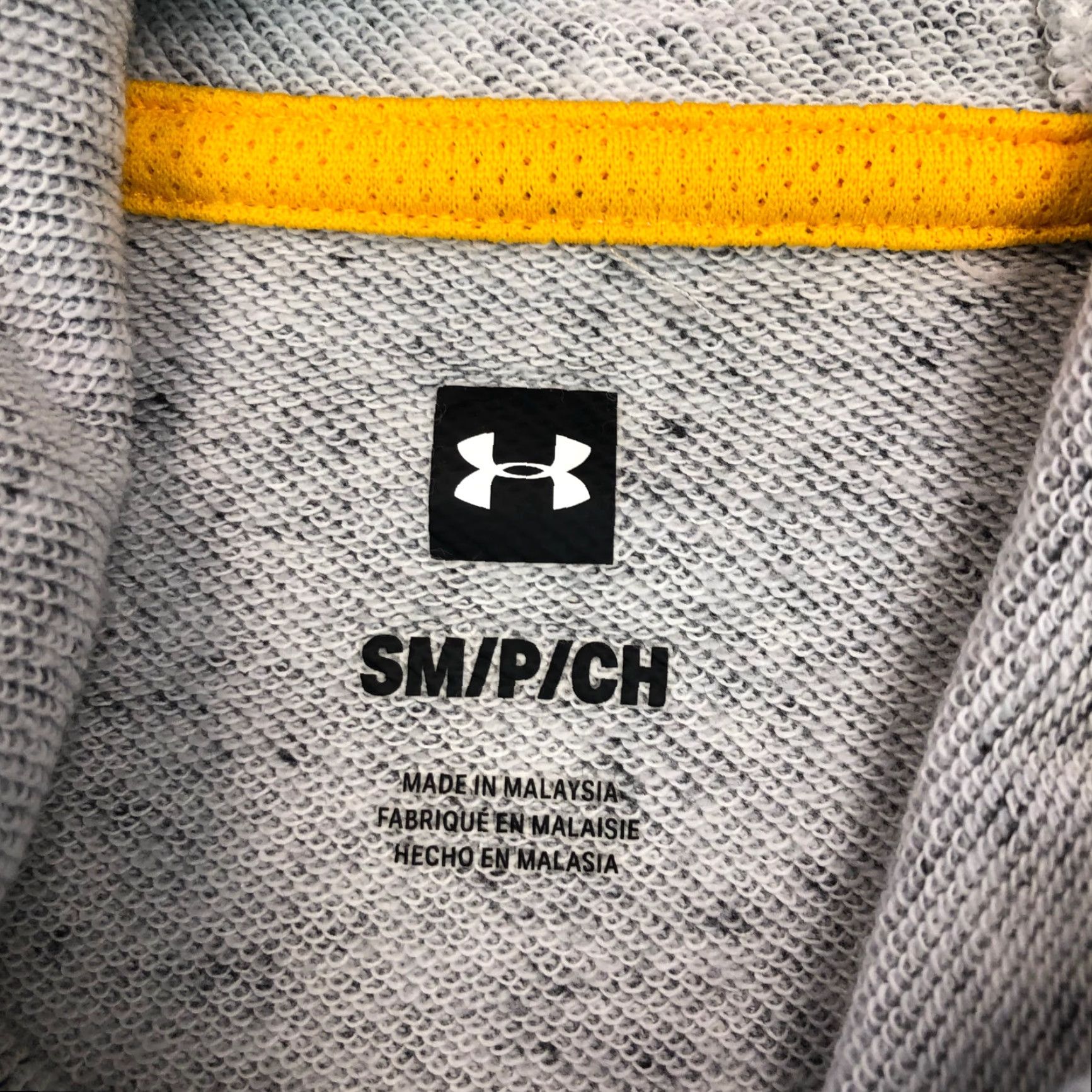 Under Armour Under Armour Rock Project Hooded S/S Sweatshirt Men Small Gray Cotton/Polyester Pullover Logo Size US S / EU 44-46 / 1 - 3 Thumbnail