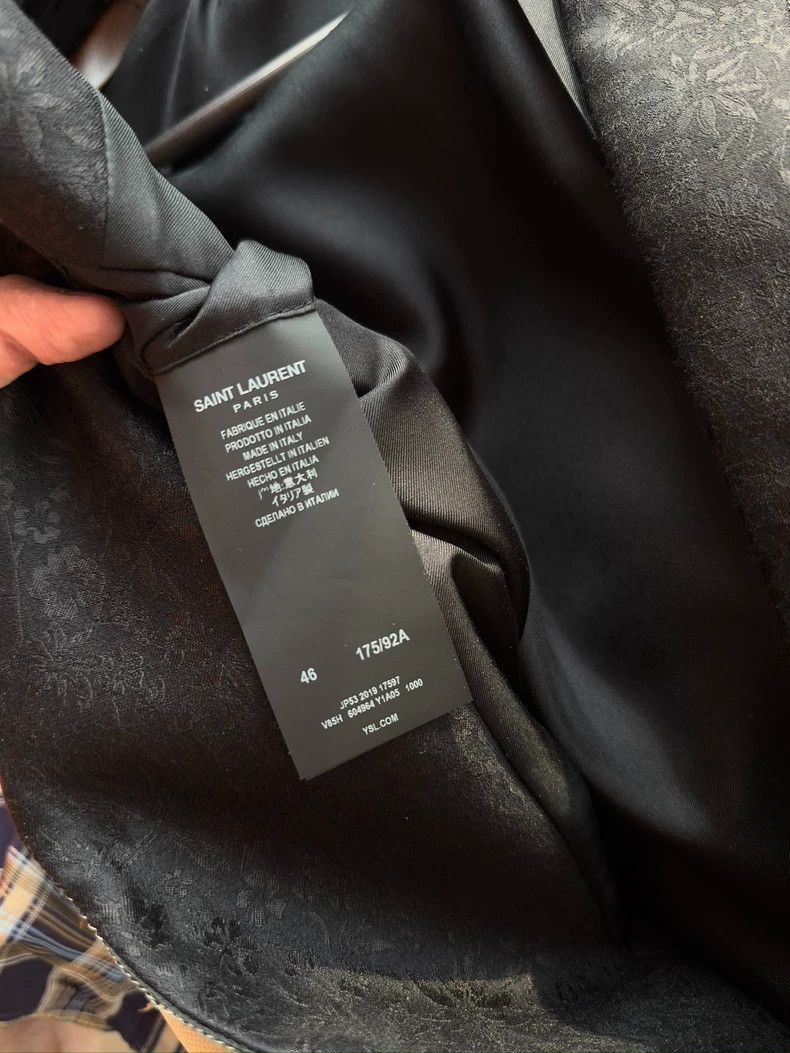 Saint Laurent Paris Saint Laurent Paris Jacquard suit jacket-2506 Size US S / EU 44-46 / 1 - 4 Thumbnail