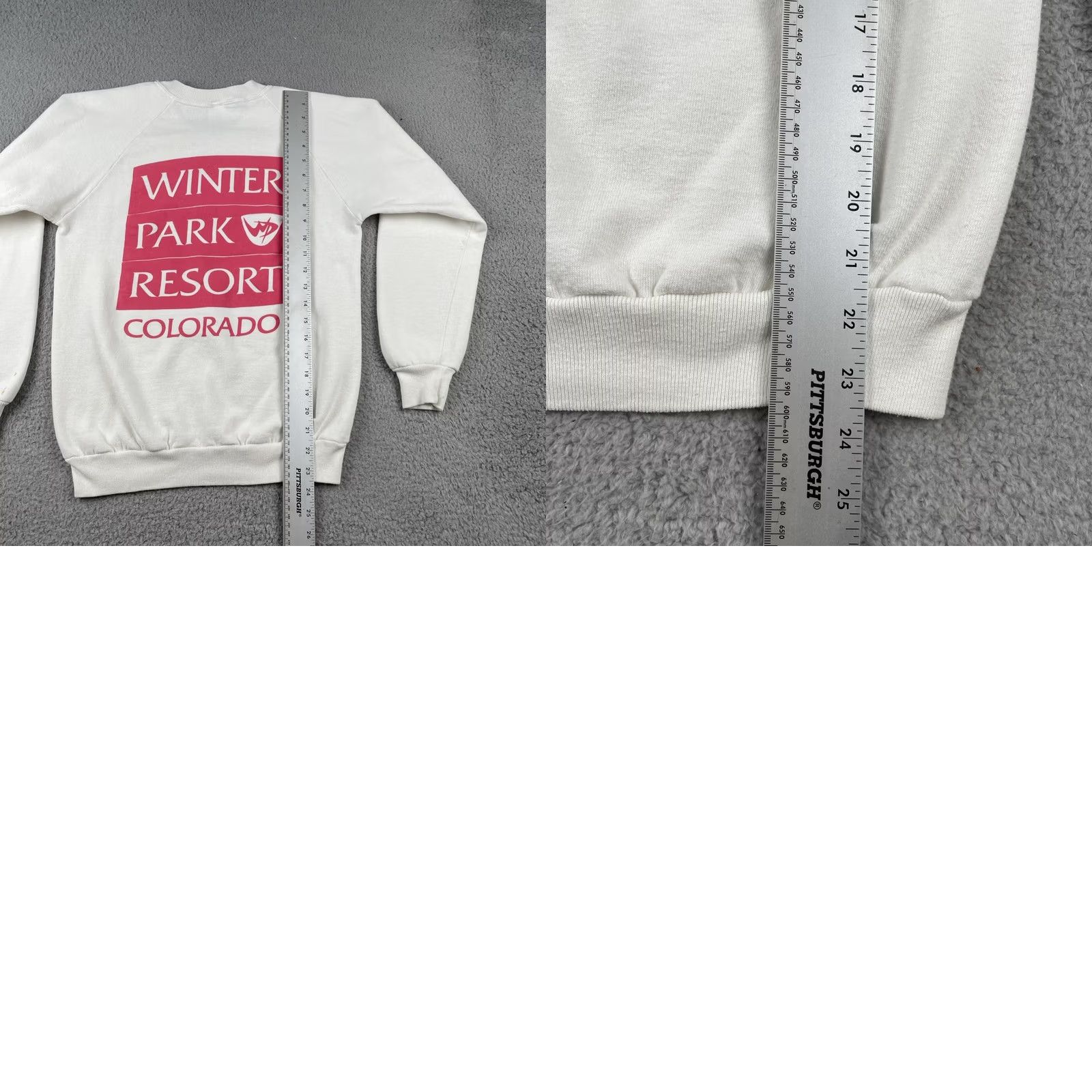 Jerzees VINTAGE Jerzees Sweatshirt M Mens White Graphic Print Coors Light Winter Park Course 50/50 Pullover Size US M / EU 48-50 / 2 - 10 Thumbnail