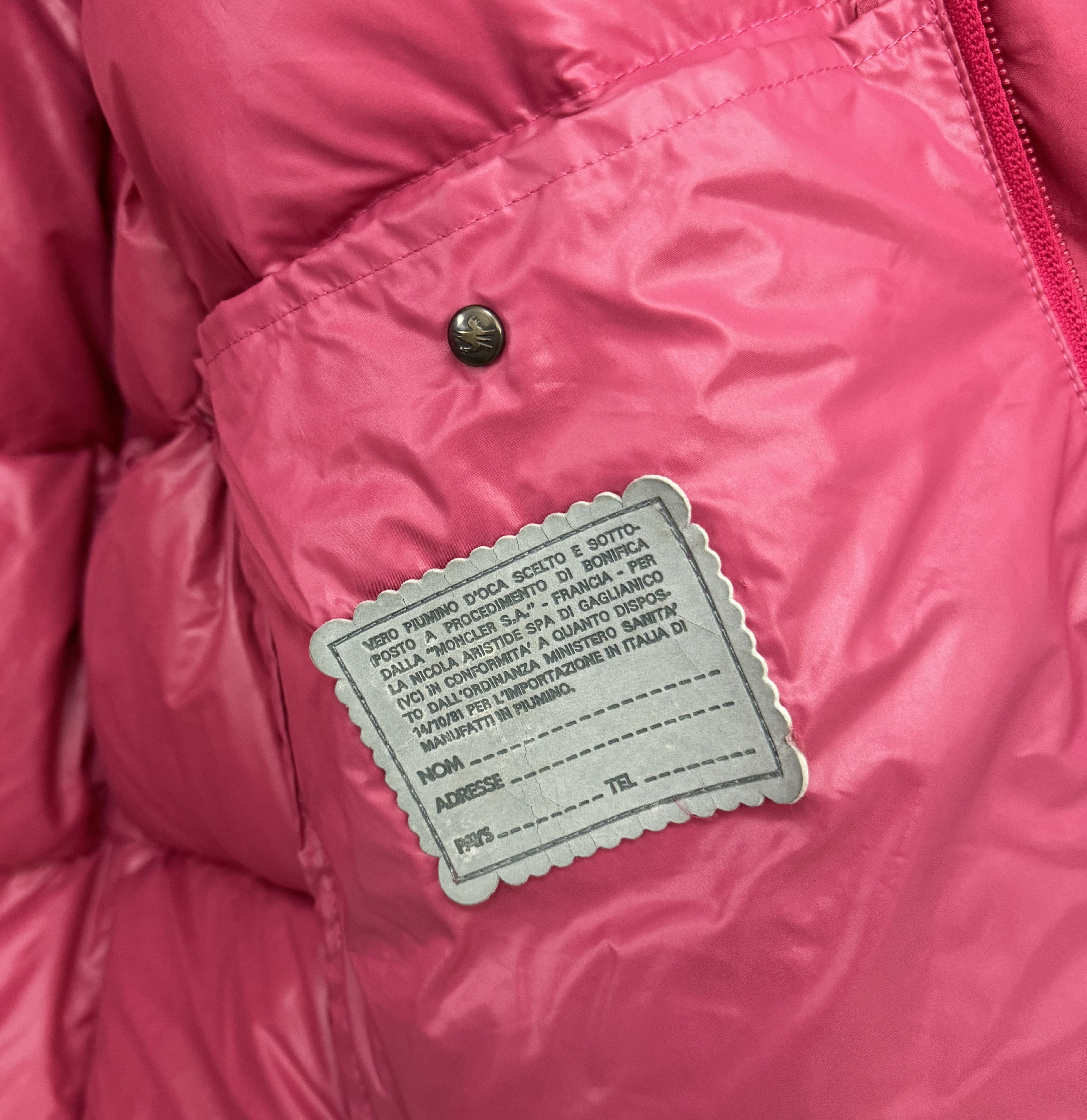 Moncler Vintage Moncler Grenoble Down Jacket Puffer Pink 2 in 1 Size US M / EU 48-50 / 2 - 7 Thumbnail