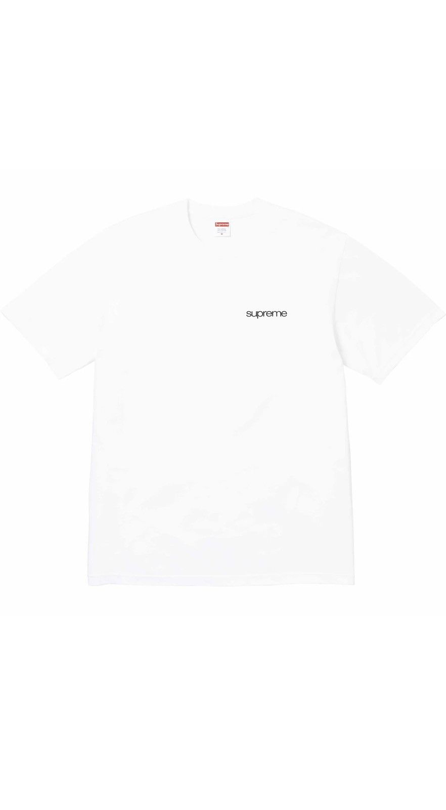 Image of Supreme Nyc Tee in White, Men's (Size 2XL)