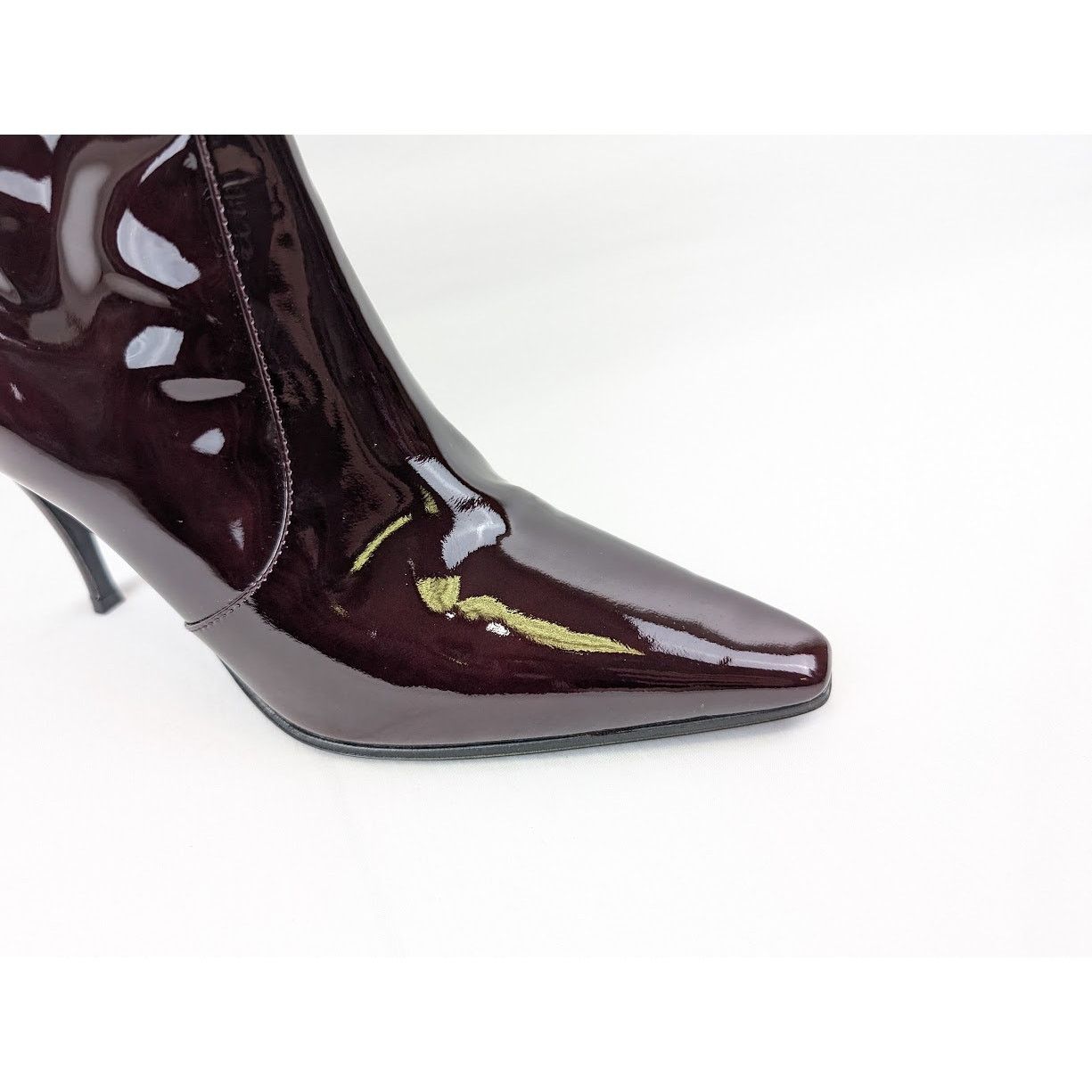 Saint Laurent Paris o1rshd1 Ziggy 90 Zipped Boots in Deep Bordeaux Size US 8 / EU 41 - 3 Thumbnail