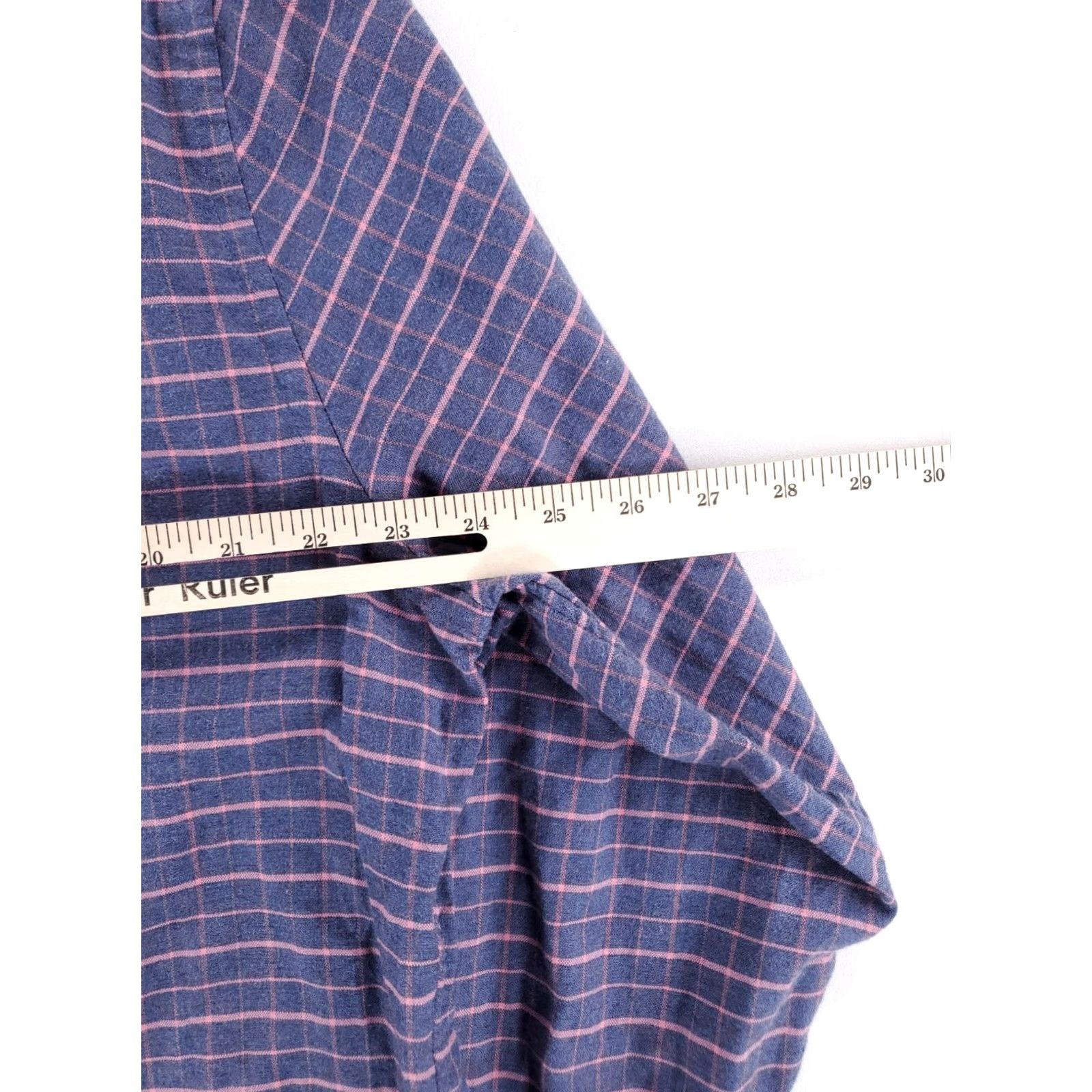 Faherty Faherty Button-Down Shirt Long Sleeve Plaid XL Mens Blue Pink Check Size US XL / EU 56 / 4 - 6 Thumbnail