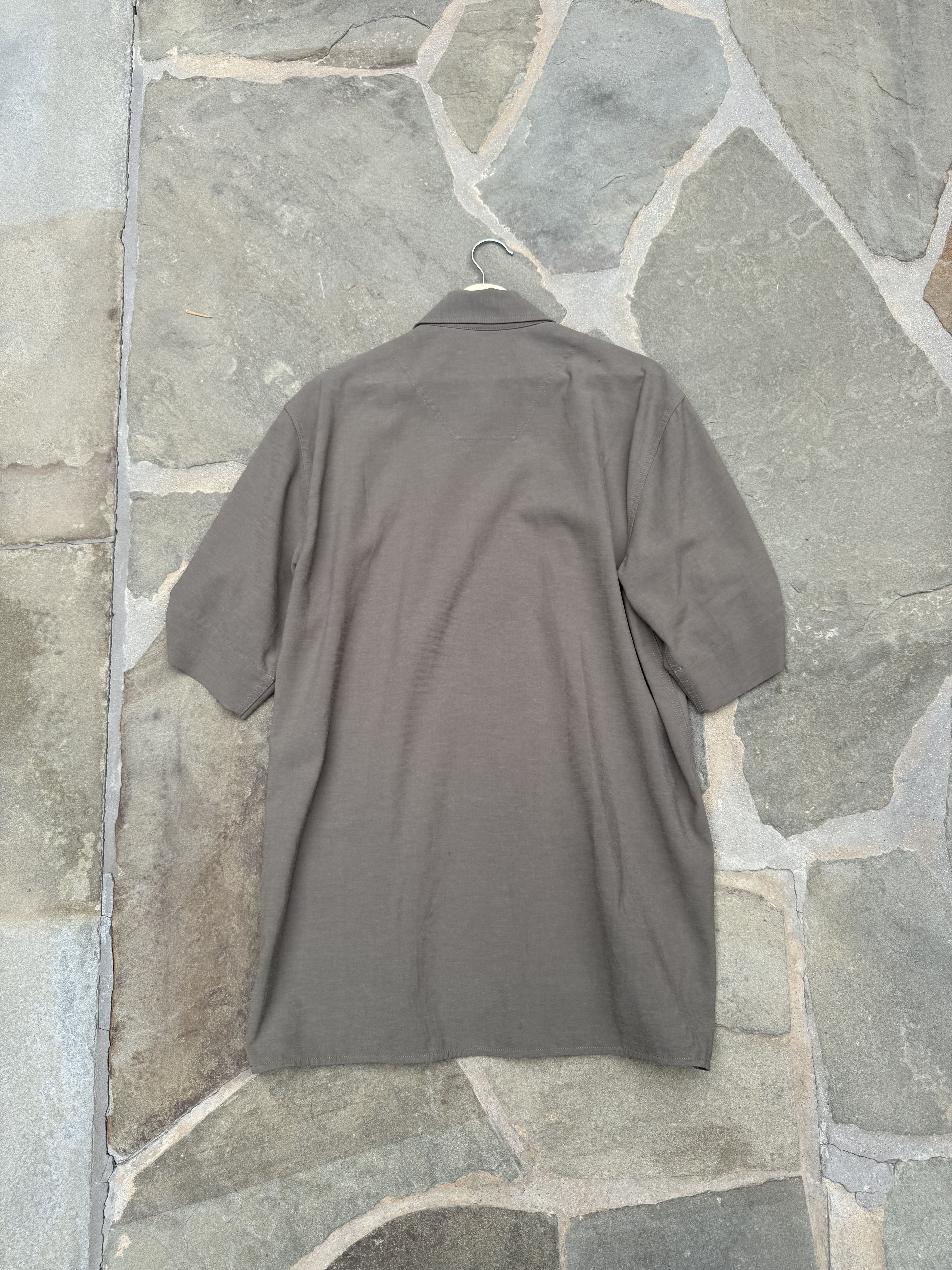 Helmut Lang Helmet Lang Short Sleeve Button Up Roll Up Size US M / EU 48-50 / 2 - 3 Thumbnail