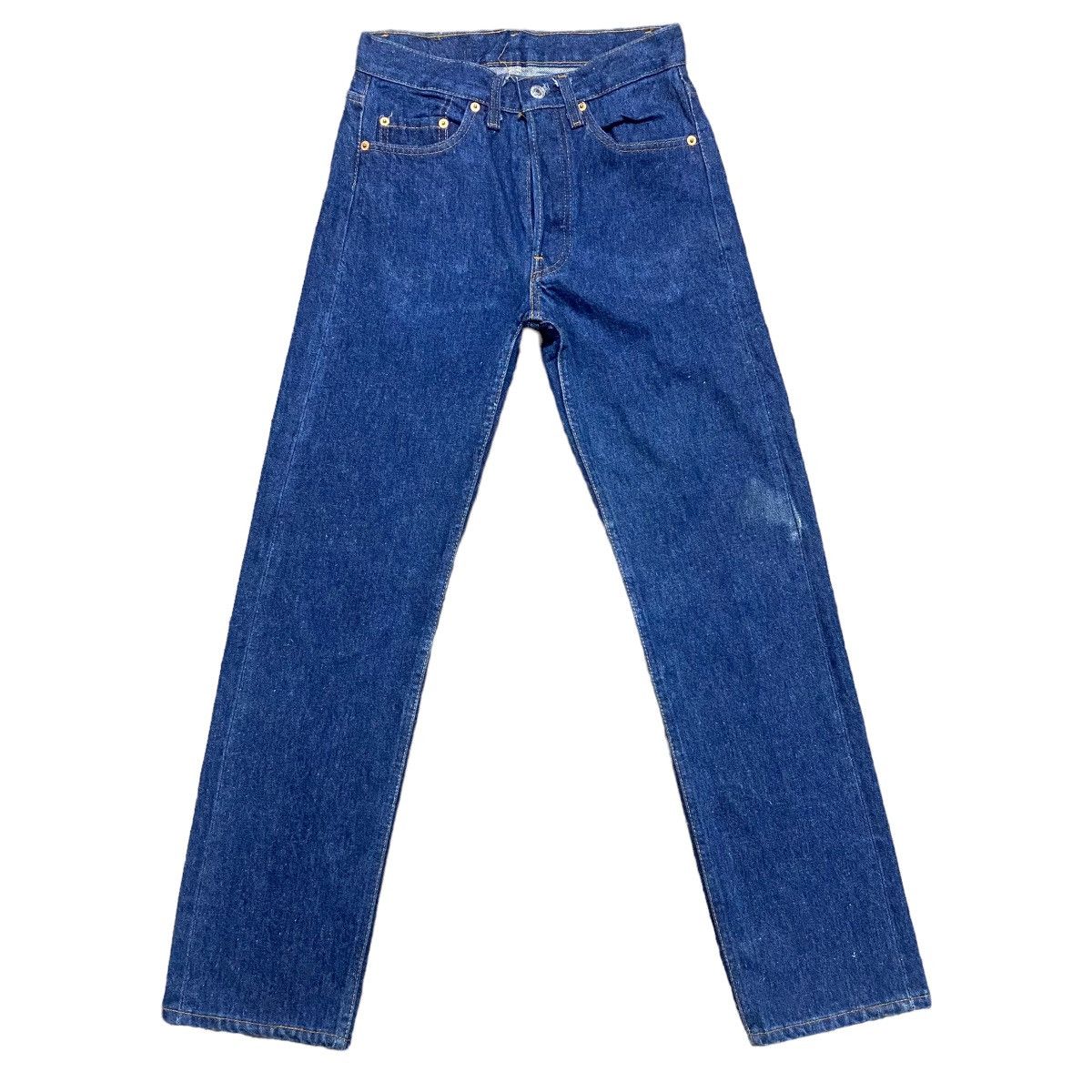 Levi's Vintage 80s Levis 501xx Dark Blue Jeans Size US 26 / EU 42 - 2 Thumbnail