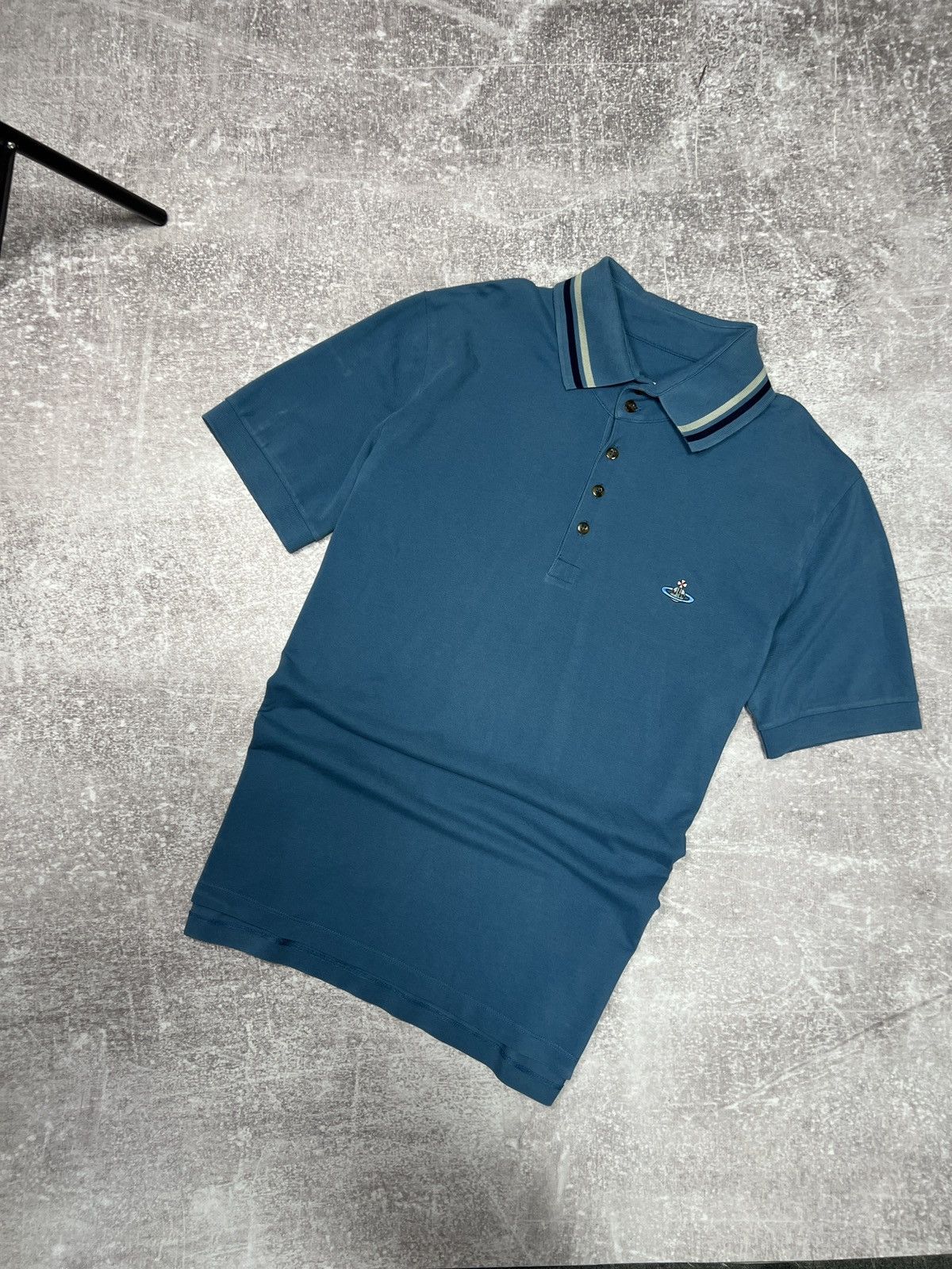 Vivienne Westwood Vivienne Westwood T-Shirt Polo Mini Logo Size US XL / EU 56 / 4 - 1 Thumbnail