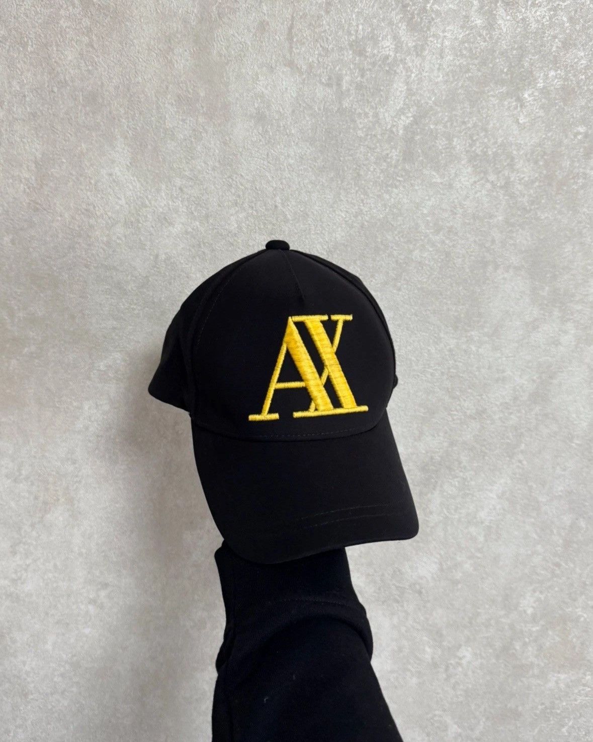 Armani Exchange ARMANI EXCHANGE BACK HAT CAP SNAPBACK BIG LOGO Size ONE SIZE - 1 Thumbnail