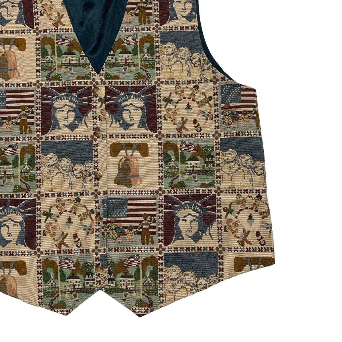 If Six Was Nine Vintage Fitting Image Fullprint Vest Size US XL / EU 56 / 4 - 3 Thumbnail