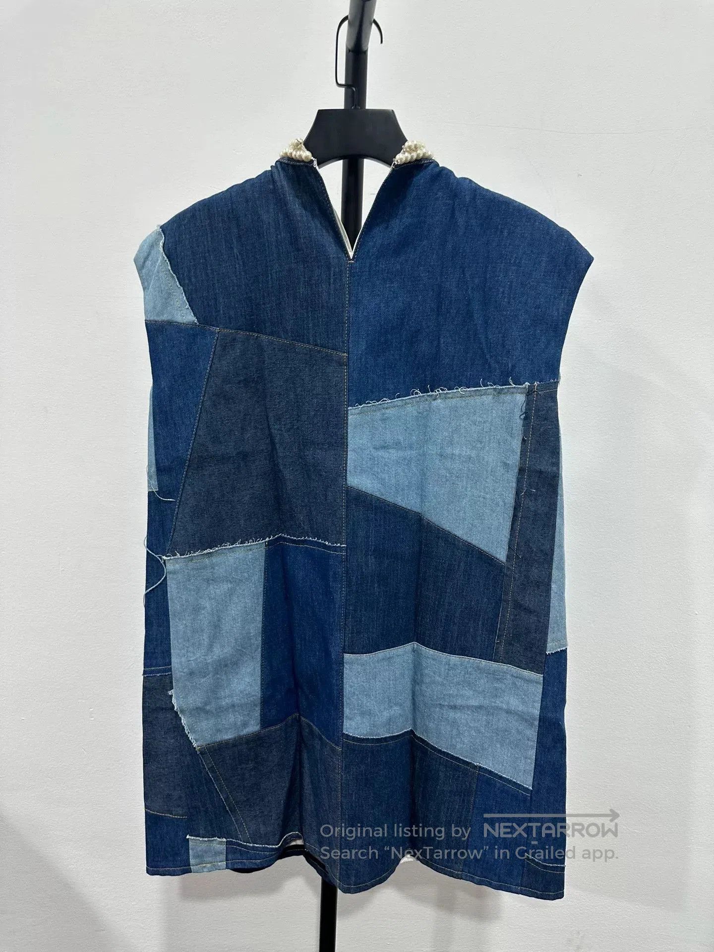 Junya Watanabe Junya Watanabe Pearl Denim Dress. Size S / US 4 / IT 40 - 5 Thumbnail