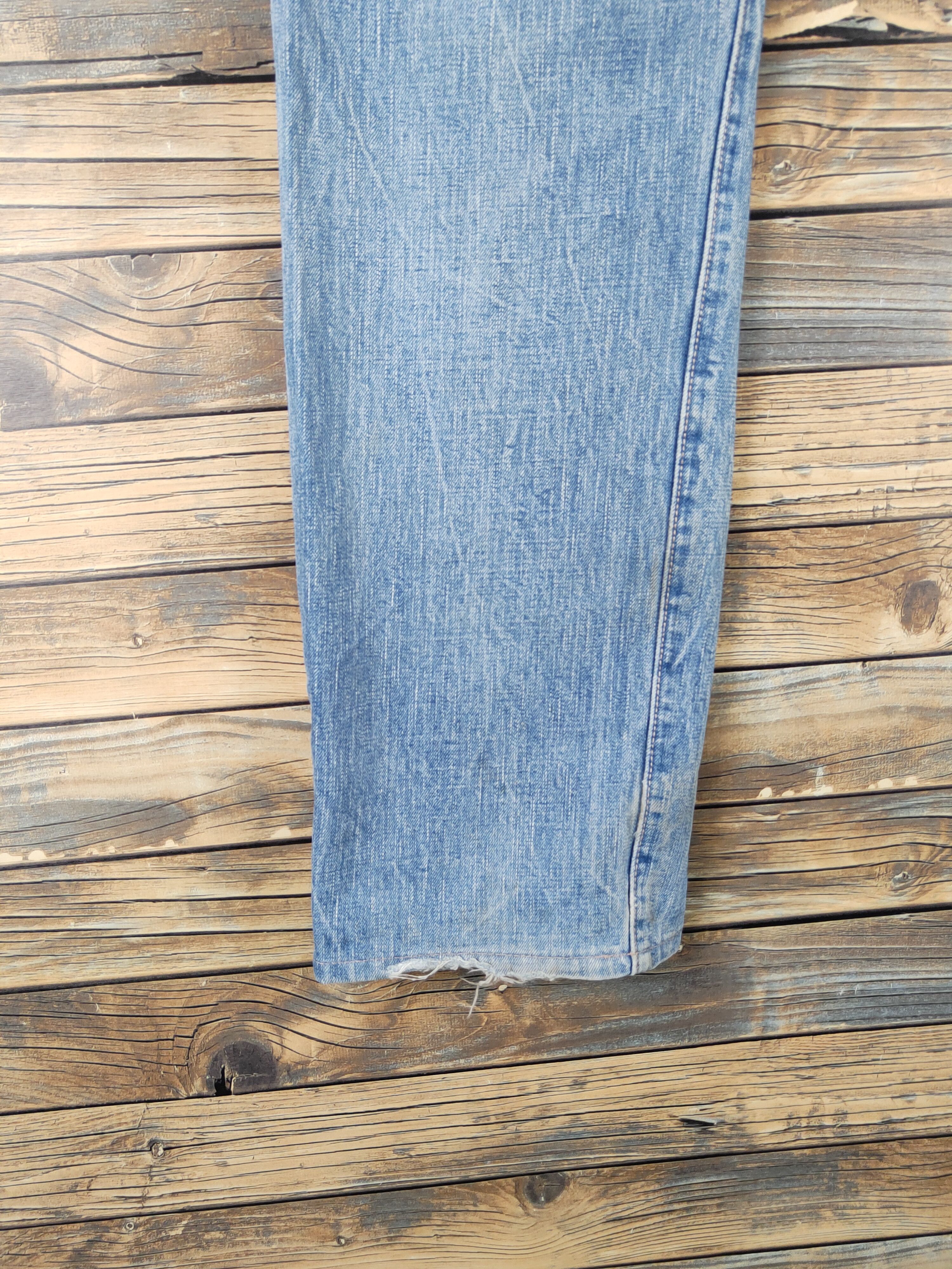 Edwin Edwin Blue Distressed Ripped Jeans #W1035 Size US 30 / EU 46 - 9 Thumbnail