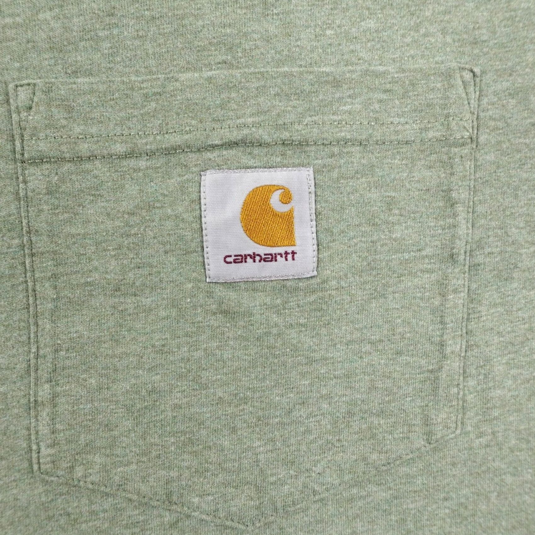 Carhartt Carhartt Shirt Mens XL Green Long Sleeve Pocket Tee WIP Work In Progress Utility Shirt Mens XL Green Long Sleeve Pocket Tee WIP Utility Size US XL / EU 56 / 4 - 3 Thumbnail