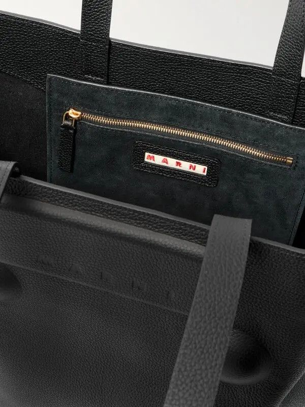Marni o1w1db11125 Size :OS/Trunkaroo Medium Tote in Black Size ONE SIZE - 4 Thumbnail