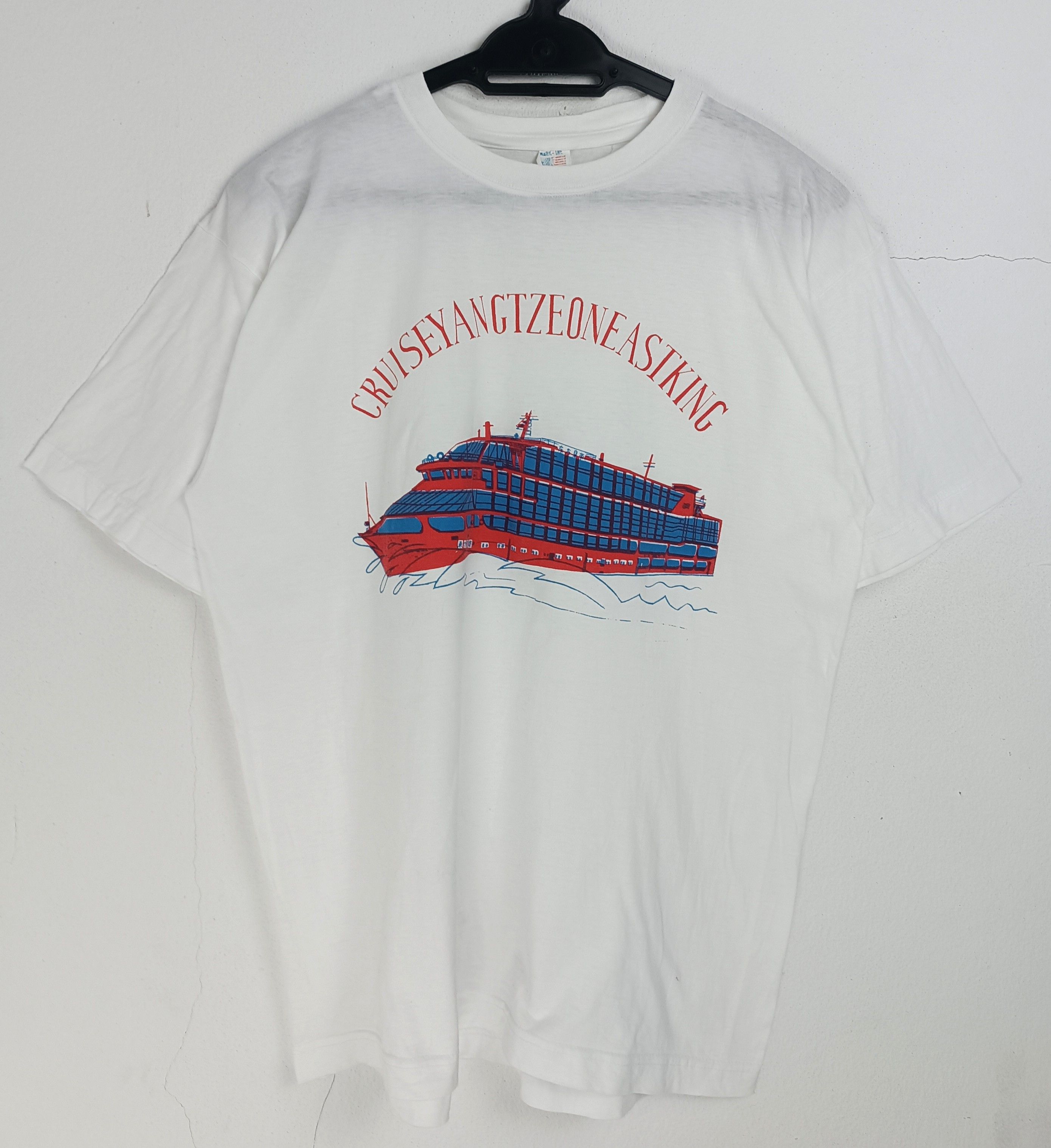 Vintage VINTAGE 90'S CRUISE YANGTZE ON EASTKING VERY RARE TEE Size US M / EU 48-50 / 2 - 3 Thumbnail