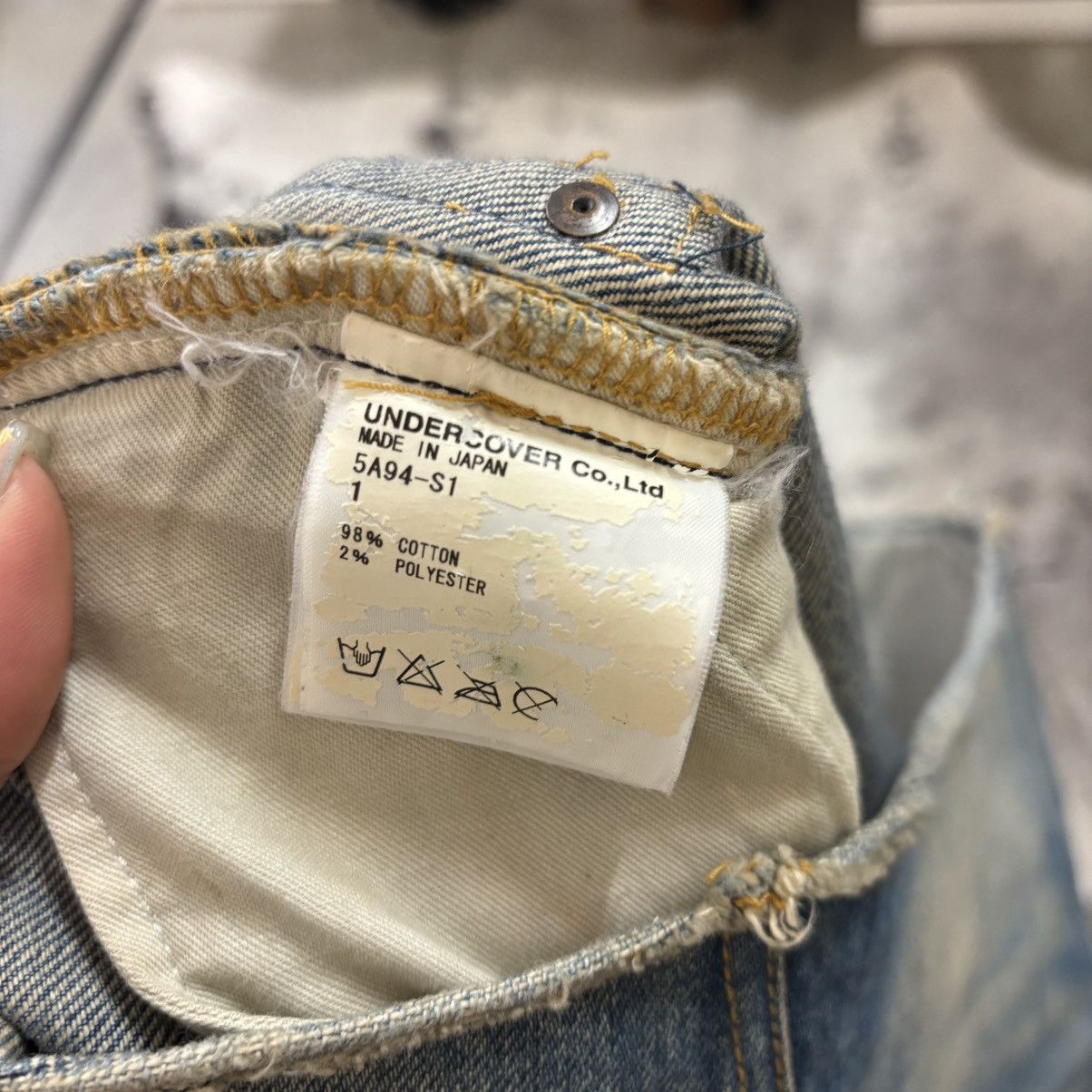 Undercover Undercover denim mini skirt Size 28" / US 6 / IT 42 - 5 Thumbnail
