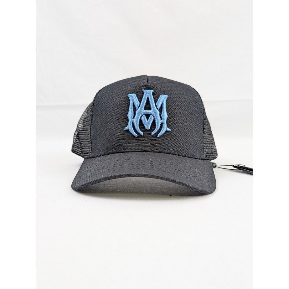 Amiri o1rshd1 Q:6 / Size: OS / MA Logo Trucker Hat / Cap in Black Size ONE SIZE - 1 Thumbnail