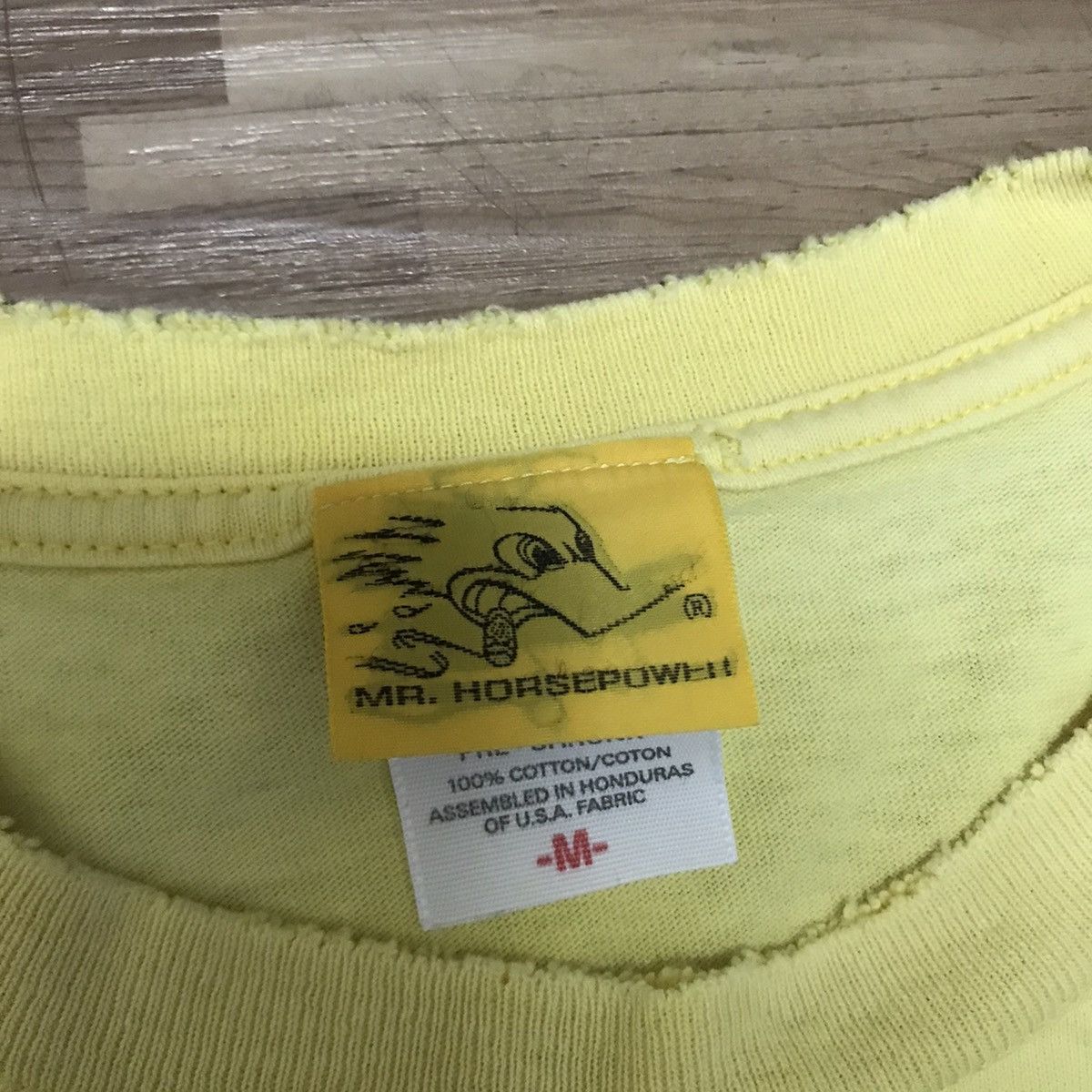 Cartoon Network × Other × Vintage CLAY SMITH MR.HORSEPOWER BUENA ENGINEERING DISTRESS TEE Size US M / EU 48-50 / 2 - 3 Thumbnail