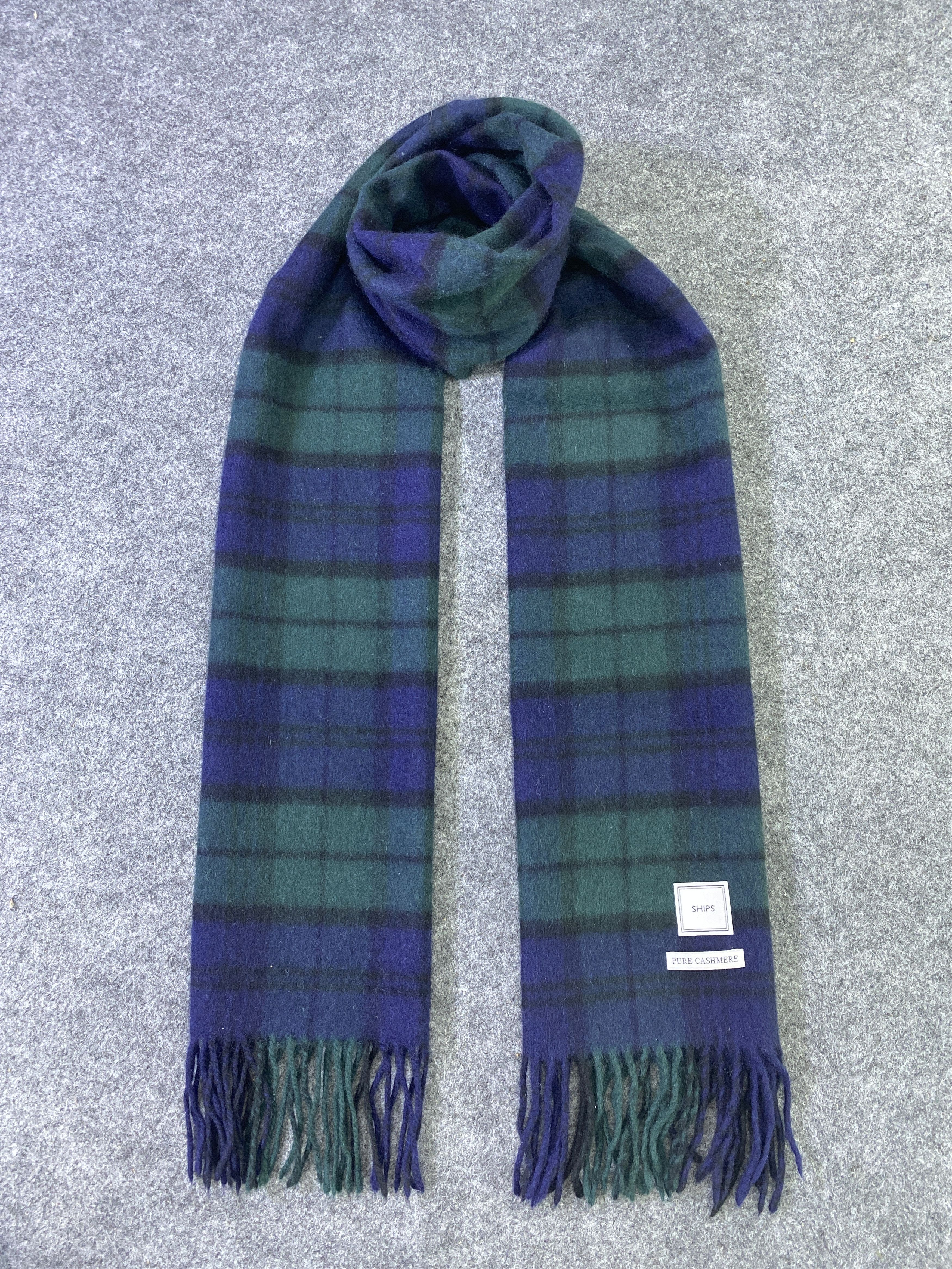 SHIPS SHIPS PURE CASHMERE Scarf / Muffler / Neckwear -T845 Size ONE SIZE - 1 Thumbnail