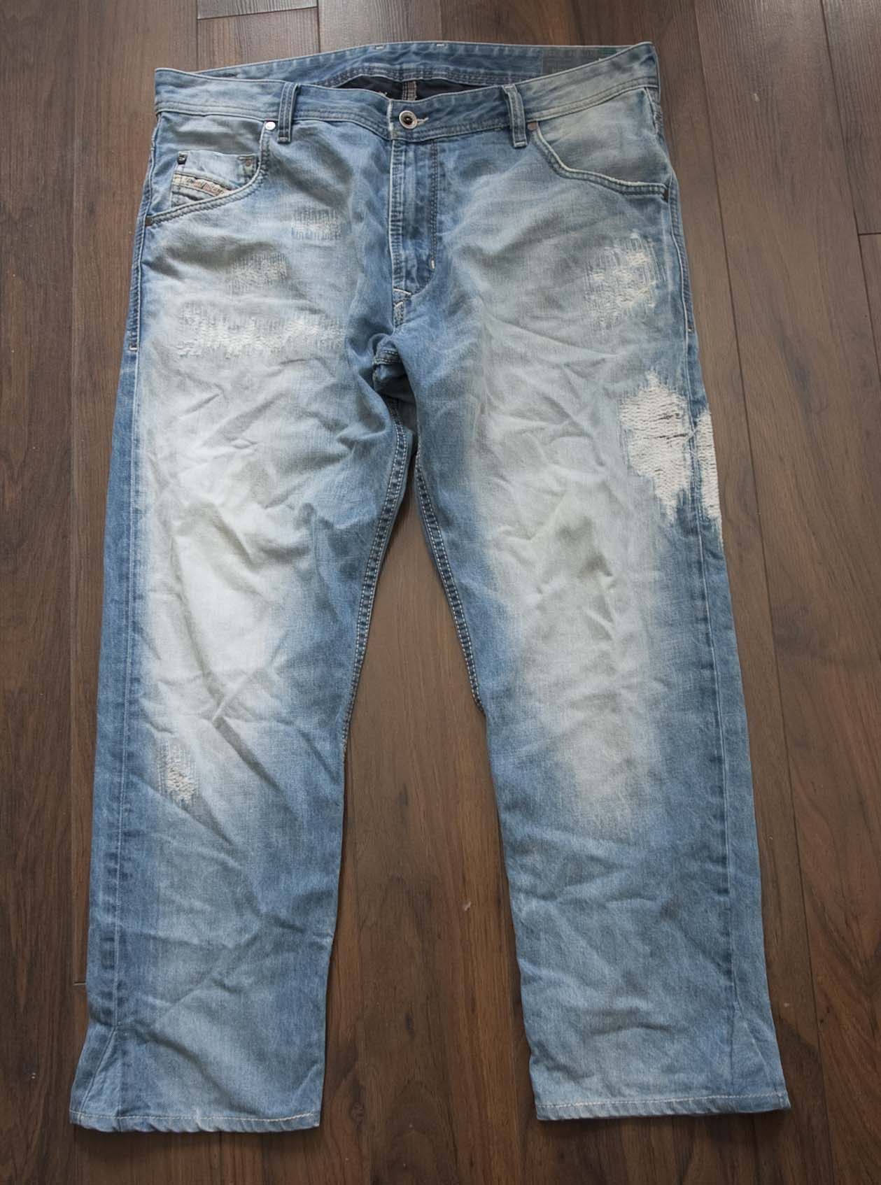 Diesel Diesel Jeans Krayver Size 35x26 Blue Eyecons 2015 Size US 35 - 1 Thumbnail