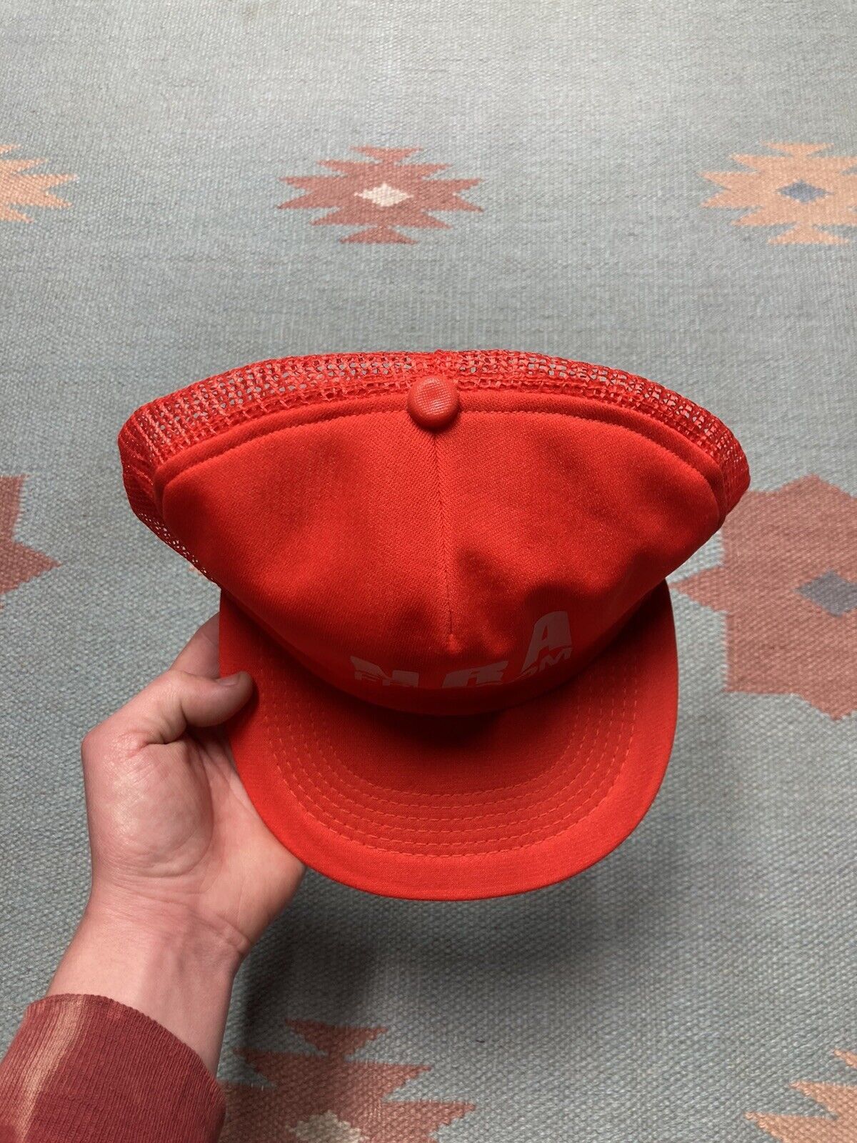 Vintage VTG trucker hat NRA freedom gun rights 2nd amendment USA Size ONE SIZE - 3 Thumbnail
