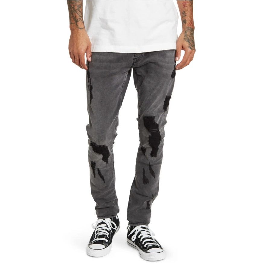 Other Strivers Row Tupelo Distressed Jeans Black Gray Size US 40 / EU 56 - 2 Thumbnail