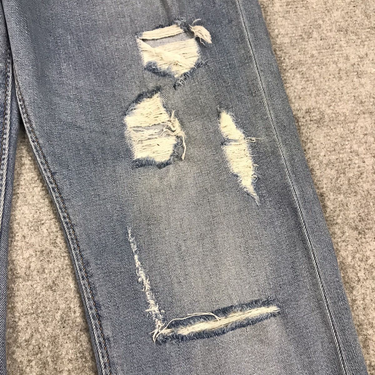 Diesel SLIM DIESEL DISTRESSED JEANS PANTS Size US 30 / EU 46 - 6 Thumbnail