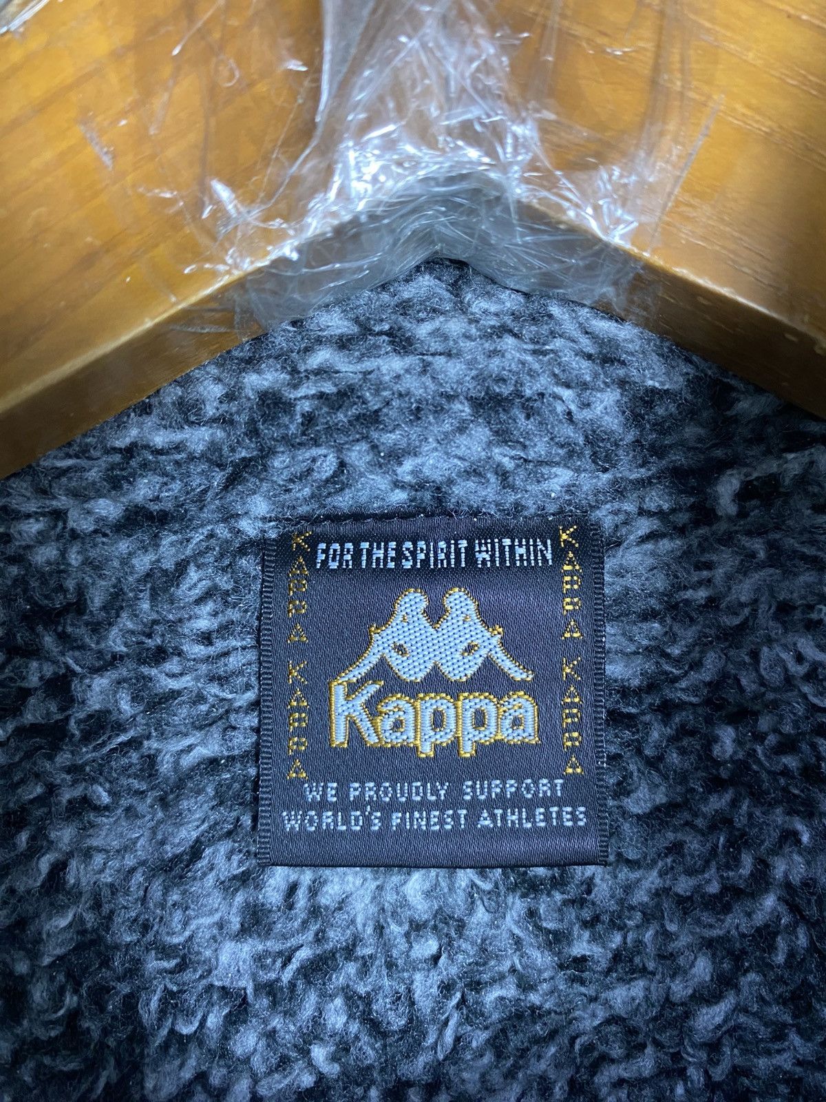 Kappa Rare‼️ Vtg Kappa Sherpa Lined Parka Sports Embroidery Logo Size US L / EU 52-54 / 3 - 8 Thumbnail