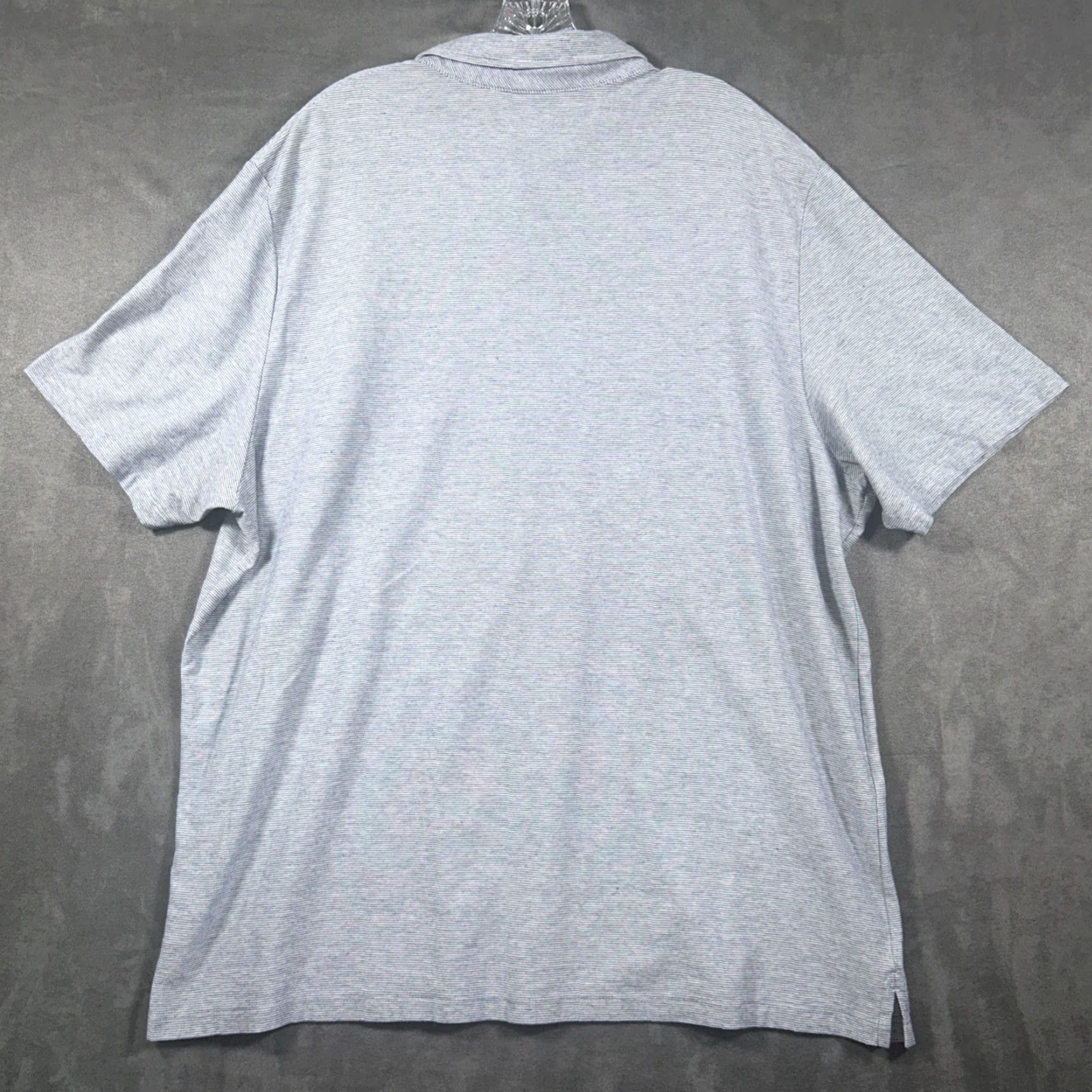Vineyard Vines Vineyard Vines Edgartown Polo Shirt Mens 2XL Gray Stretch Pocket Shirt Size US XXL / EU 58 / 5 - 7 Thumbnail