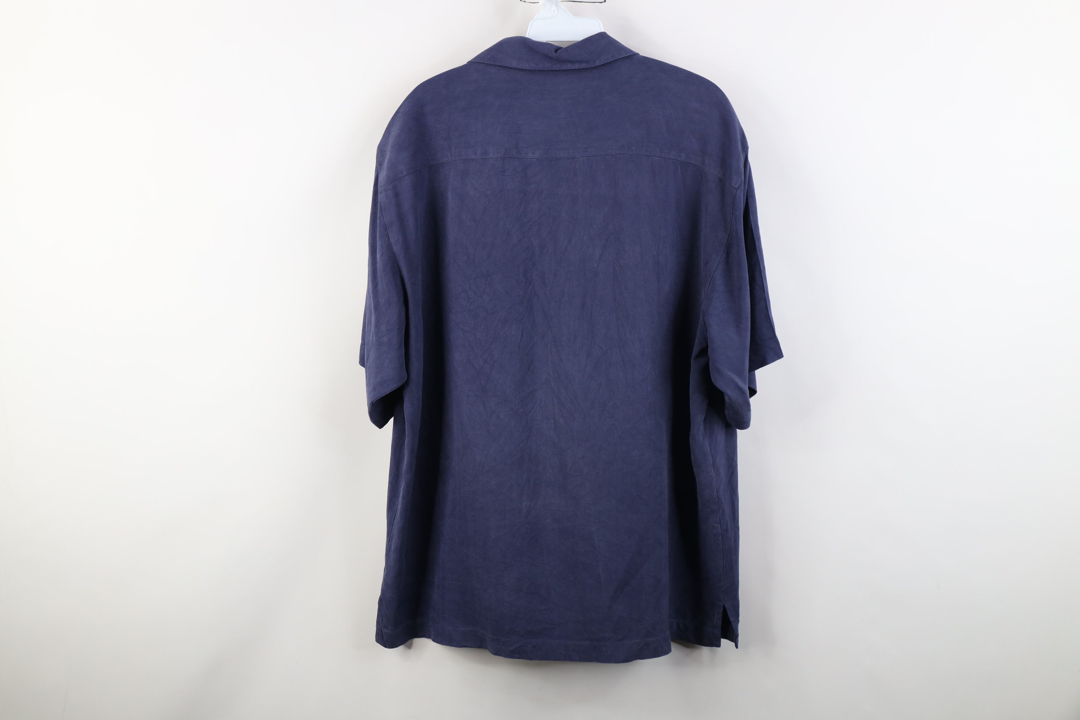Vintage Vintage 90s Streetwear Herringbone Looped Button Shirt Size US L / EU 52-54 / 3 - 12 Thumbnail