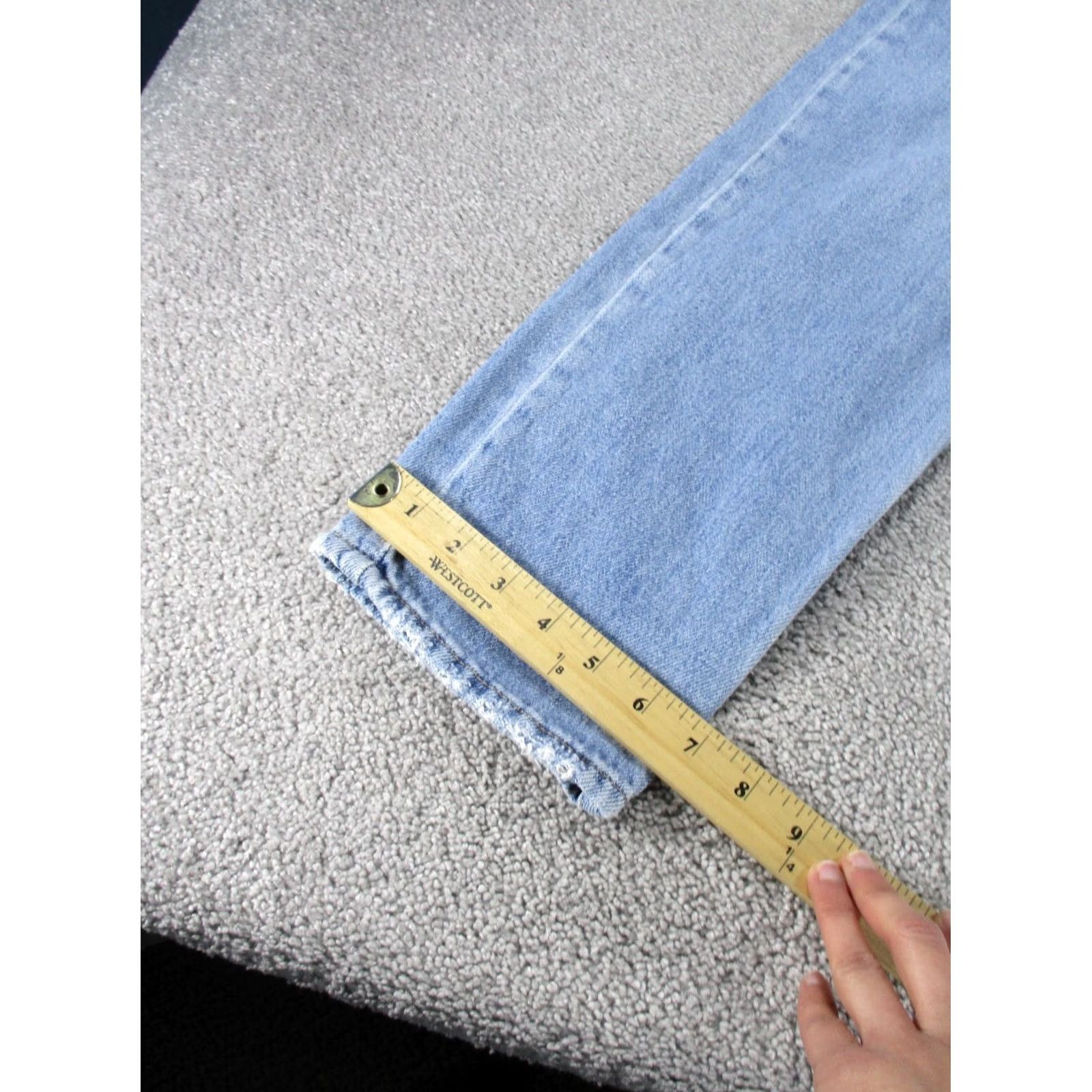 Diesel Diesel Mom Jeans Womens 14 Light Blue Denim High Rise Jeans Women's 14 Blue High Rise Mom Jeans Mens not applicable Size 36" / US 14 / IT 50 - 5 Thumbnail