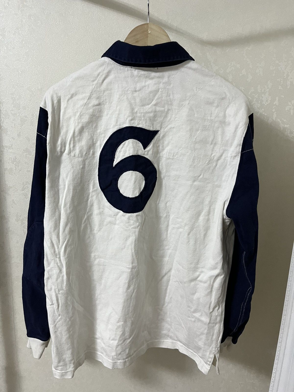 Polo Ralph Lauren Polo Ralph Lauren Vintage Rugby Chief Keef Longsleeve Polo Size US L / EU 52-54 / 3 - 2 Thumbnail