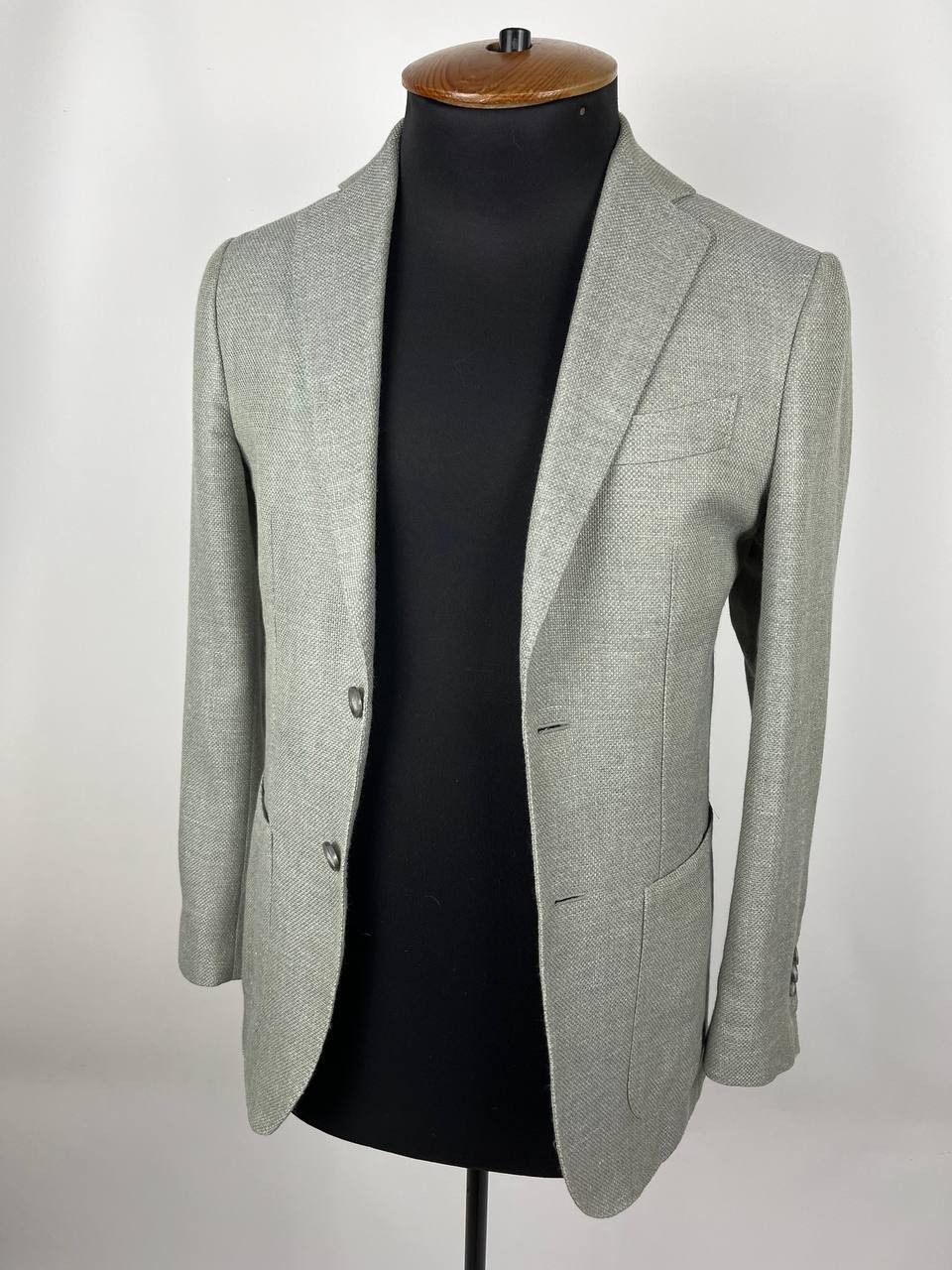 Suitsupply Suitsupply Havana Patch Wool Silk Linen Cashmere Blazer Size 44S - 1 Thumbnail