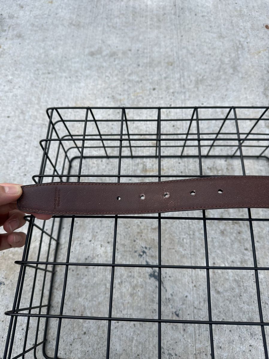 Nike Vintage Nike USA Leather Belt Y2k Size 38 - 4 Thumbnail