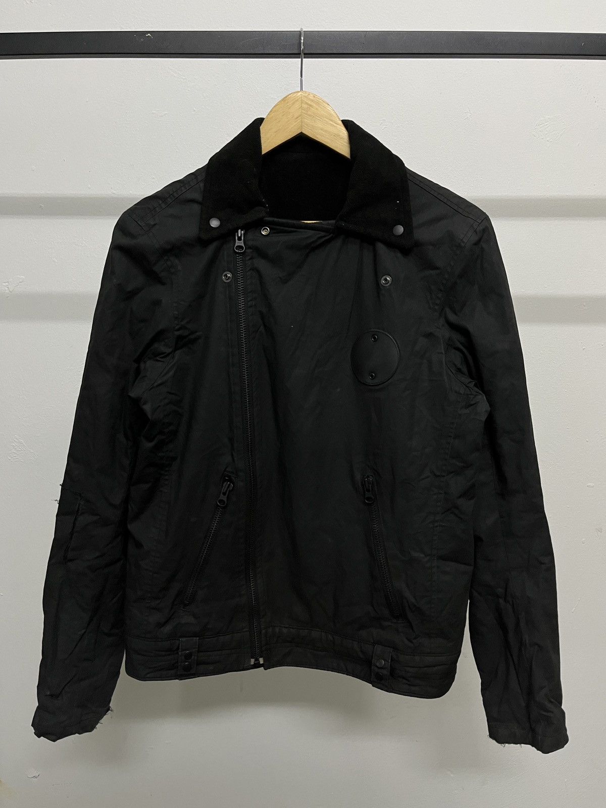 Tornado Mart Vintage Waxed Double Collar Jacket Fuga Backlash Style Size US S / EU 44-46 / 1 - 6 Thumbnail
