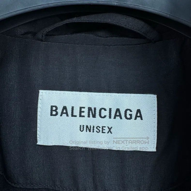 Balenciaga Balenciaga Embroidered Letter Double Hook Trench Coat Size US S / EU 44-46 / 1 - 6 Thumbnail
