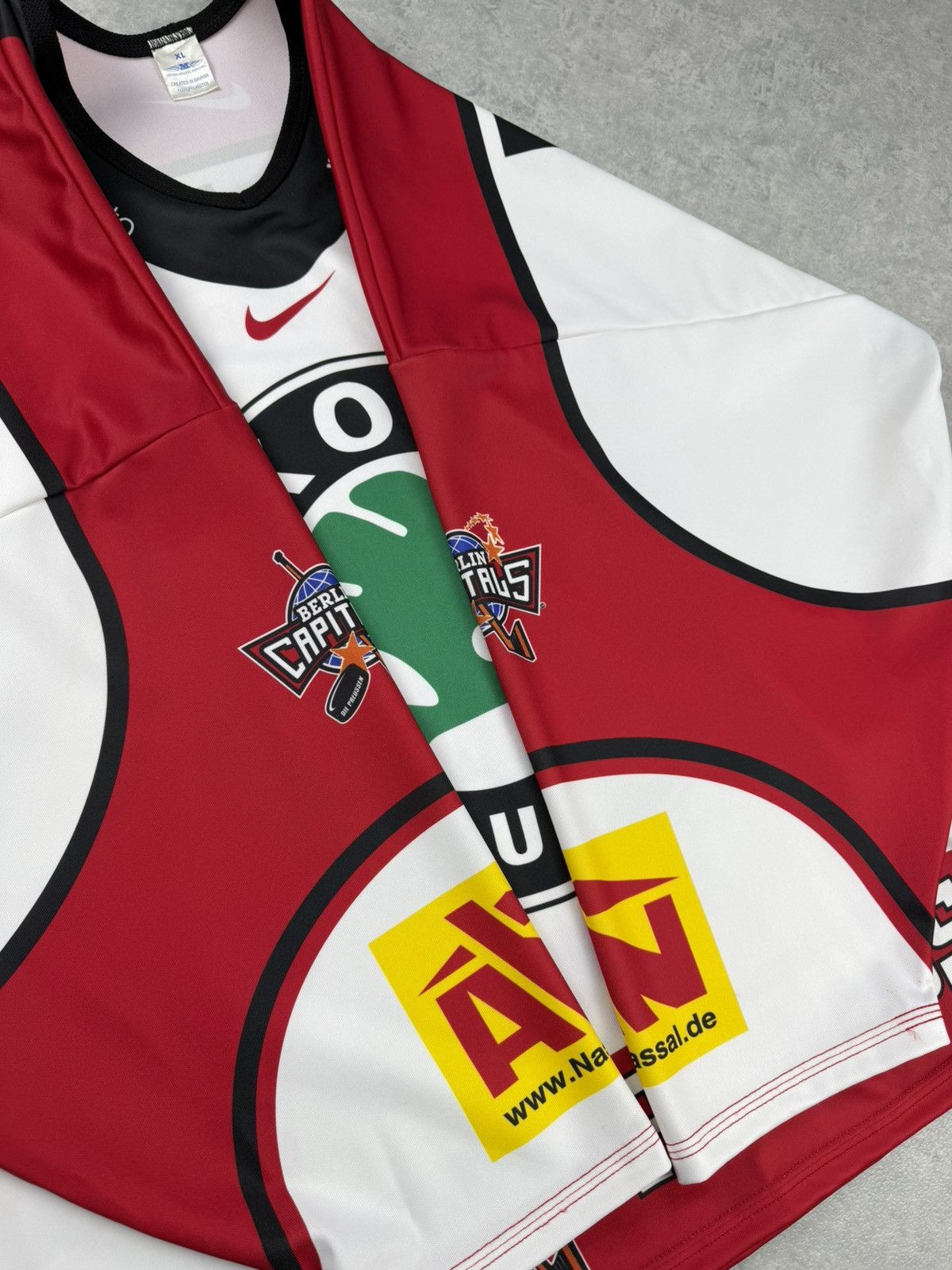 Nike Berlin Capitals Mezin #1 Hockey Jersey XL Size US XL / EU 56 / 4 - 9 Thumbnail