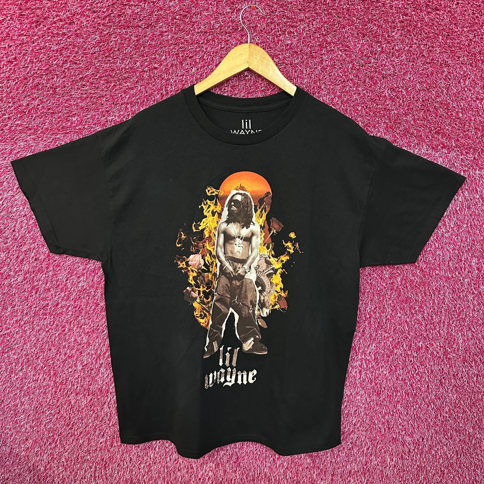 Lil Wayne Lil Wayne 500 degrees Rap Tshirt Tee 1X Size US XL / EU 56 / 4 - 1 Thumbnail