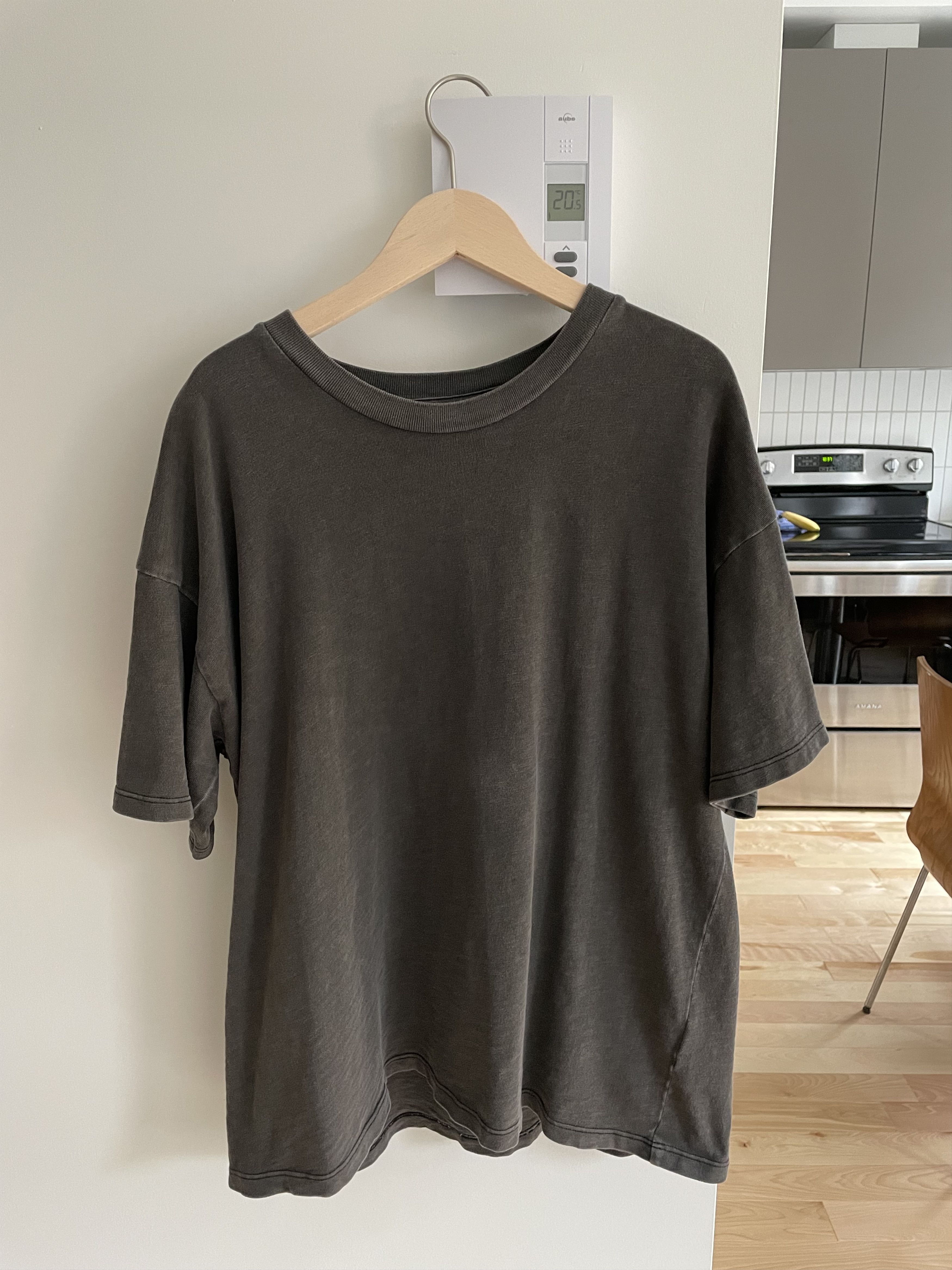 Bare Knuckles Bare Knuckles Washed Black Boxy Slub T-Shirt | Grailed