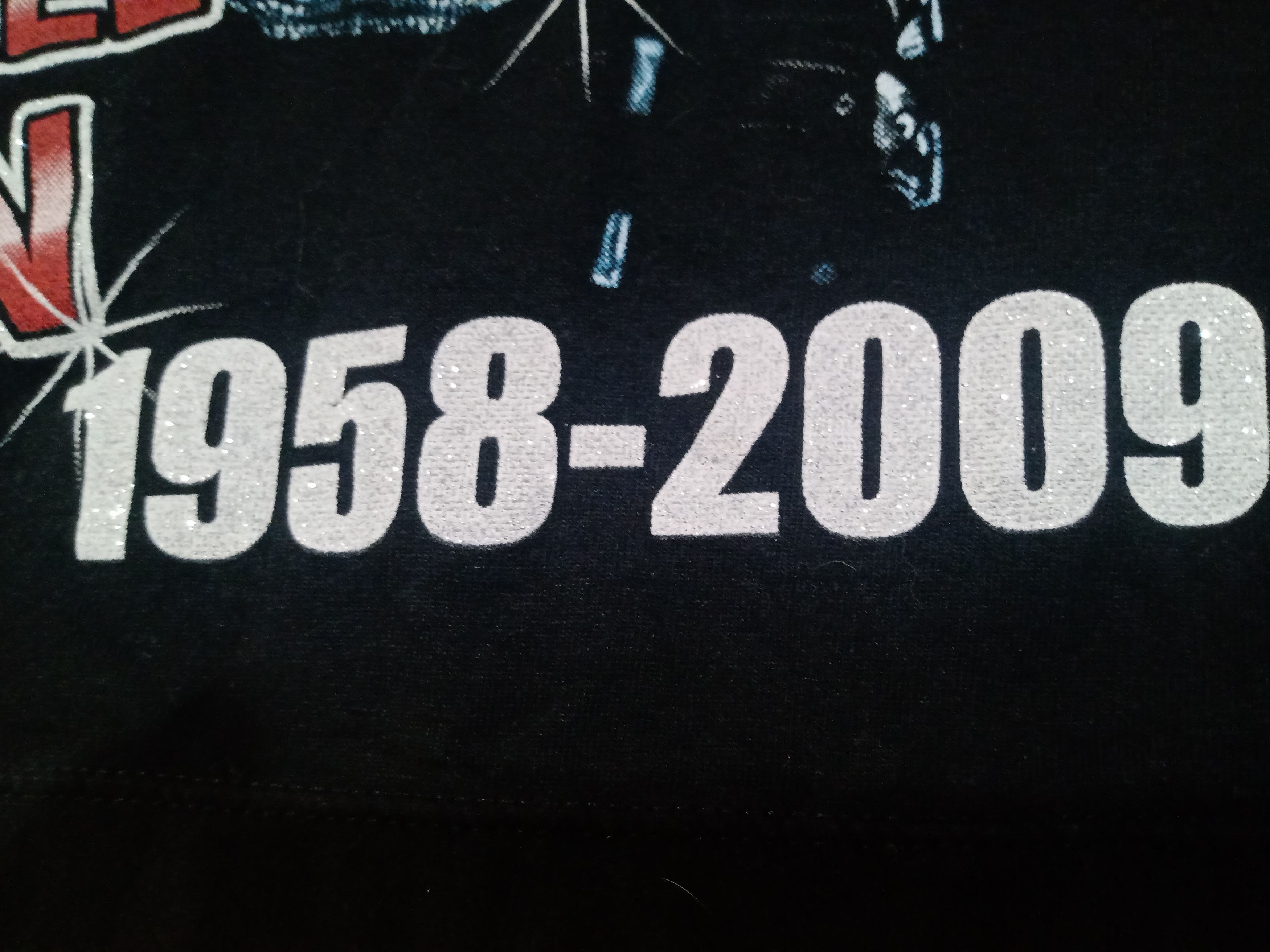 Vintage Michael Jackson 1958-2009 Mr.Jay Shiny Print Shirt Pop Size S / US 4 / IT 40 - 3 Thumbnail