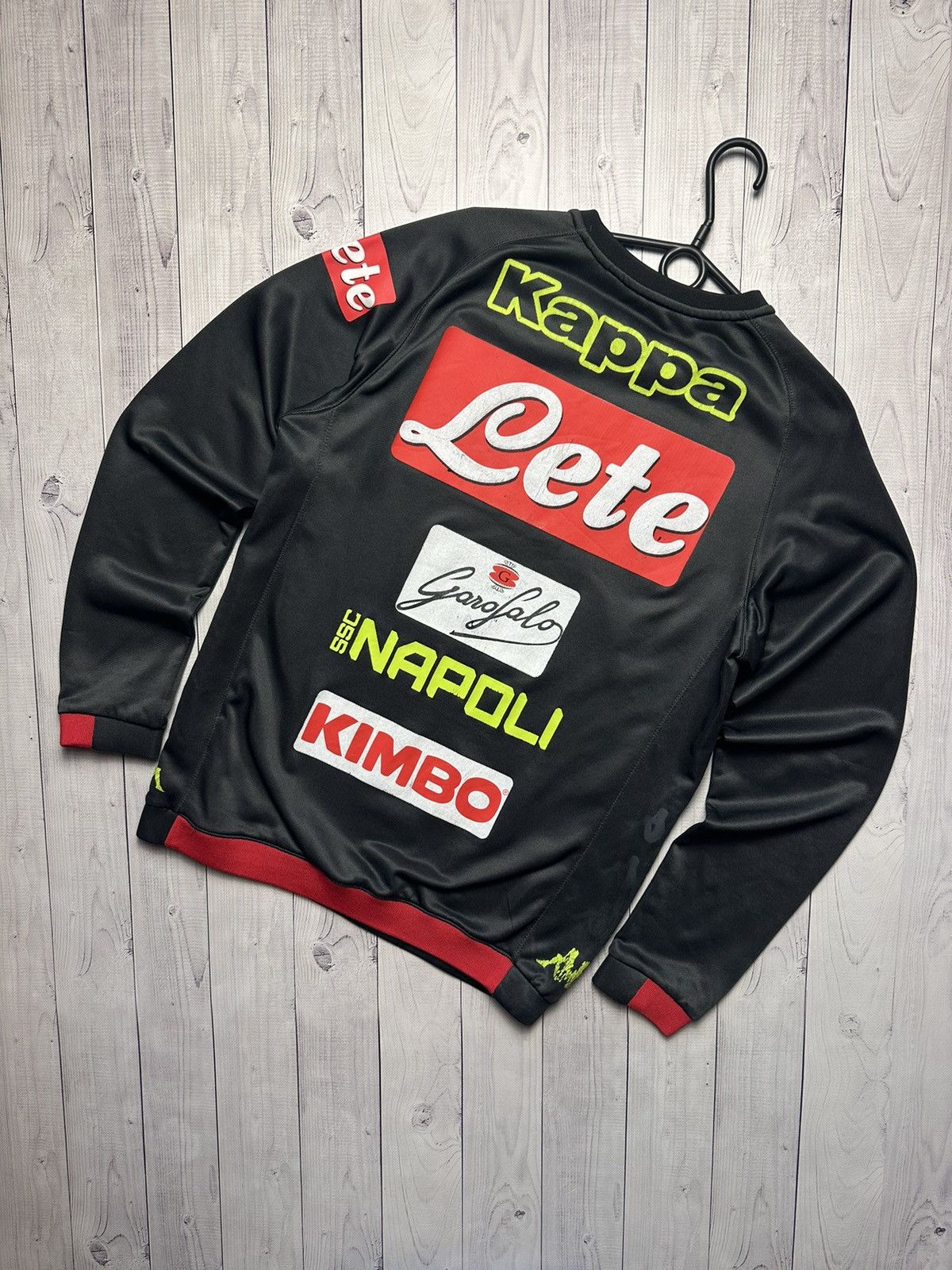 Vintage Napoli big logo sweatshirt Kappa size L rare