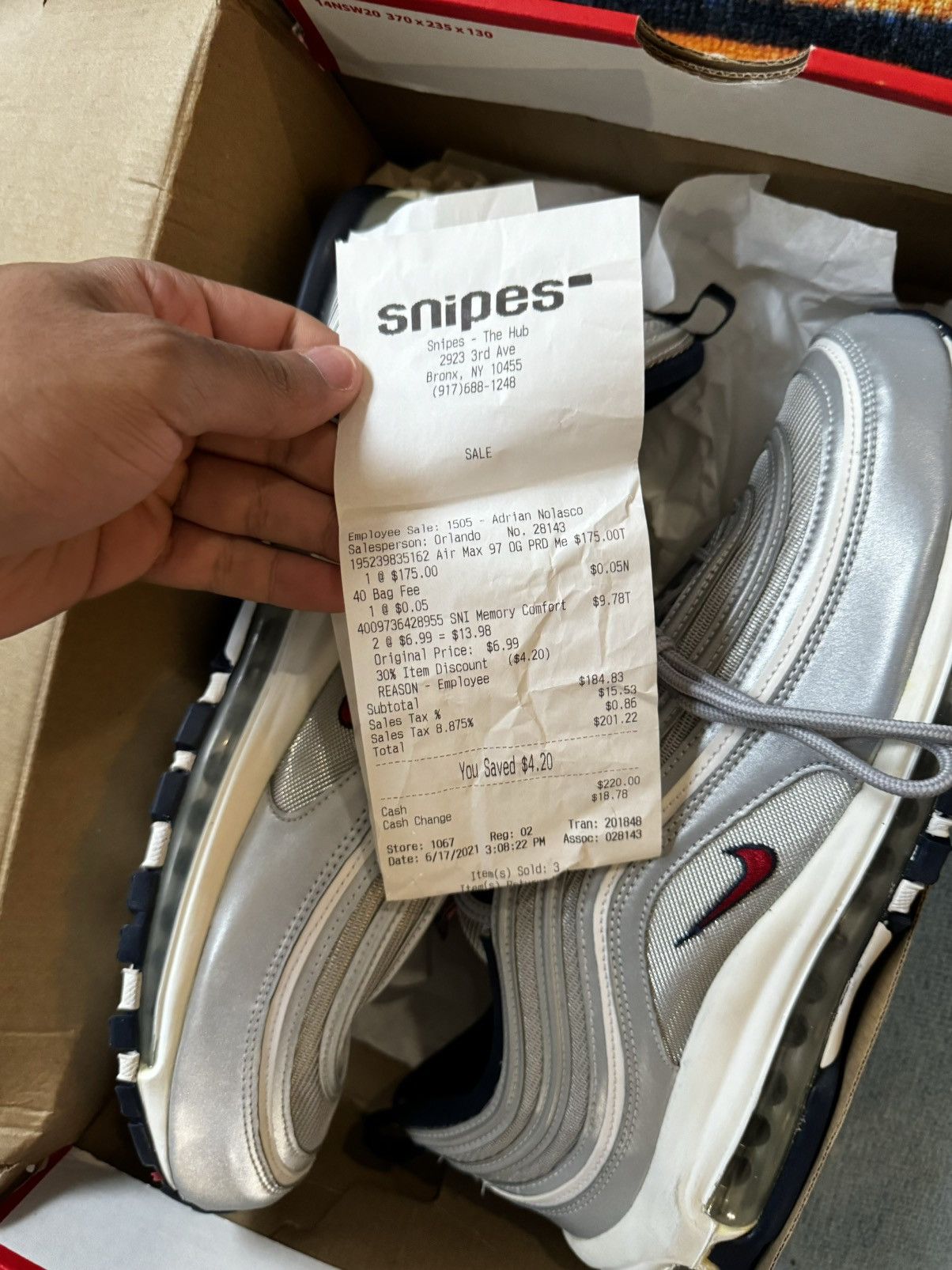 Nike Air max 97 Puerto Rico Size US 14 / EU 47 - 8 Thumbnail