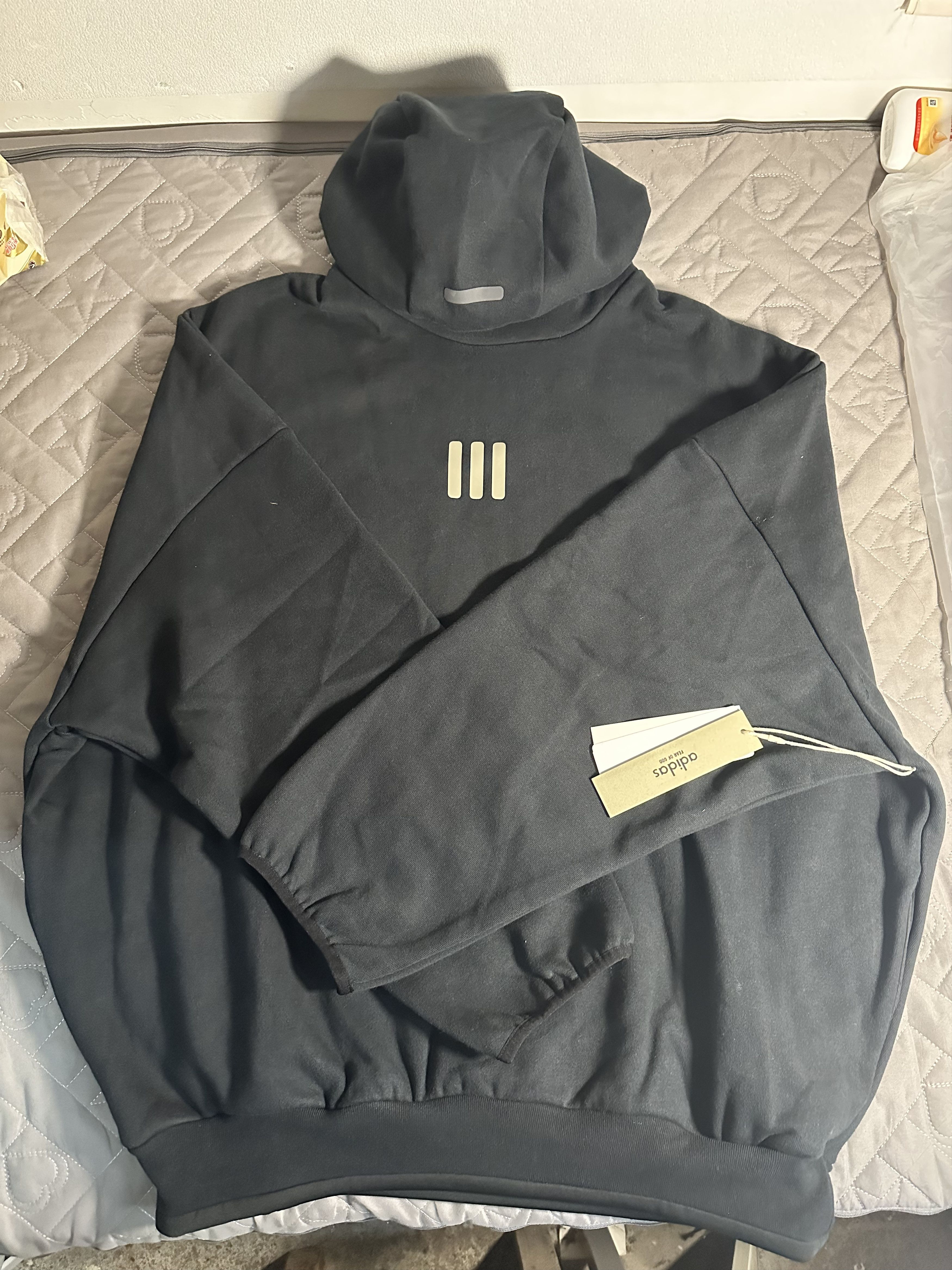 adidas fleece hoodie(NO TRUST ) Edition
